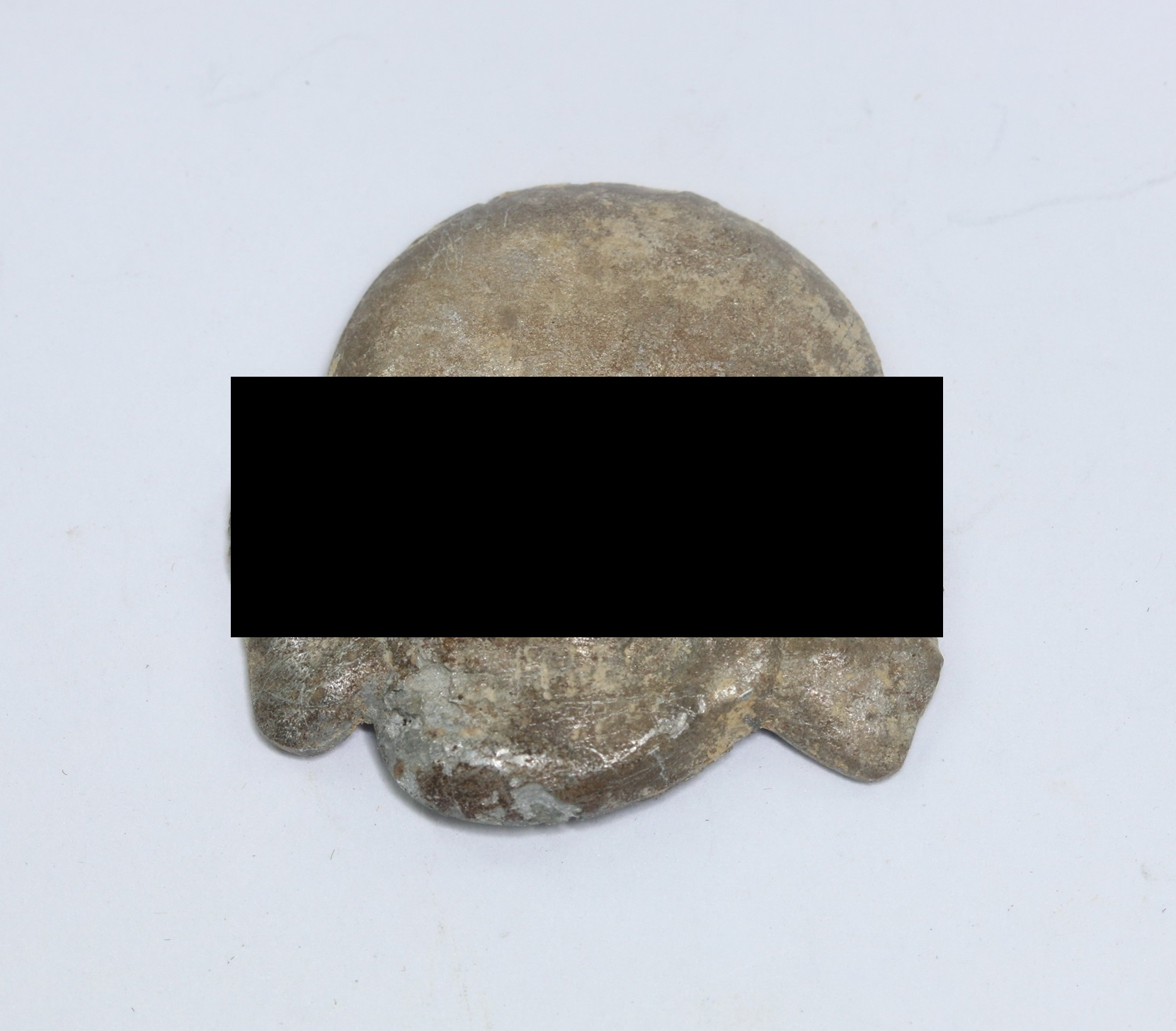  Waffen SS, Totenkopf für die Schirmmütze, für Lettische Freiwillige – Bild 1