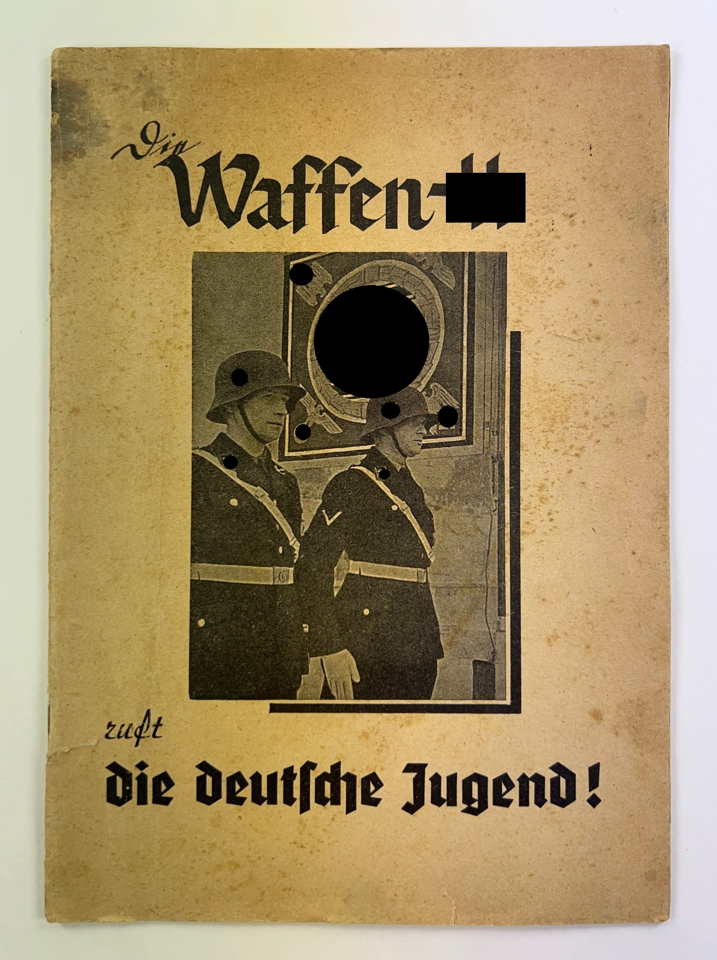  Werbebroschüre der Waffen-SS, Die Waffen-SS ruft die deutsche Jugend! – Bild 1