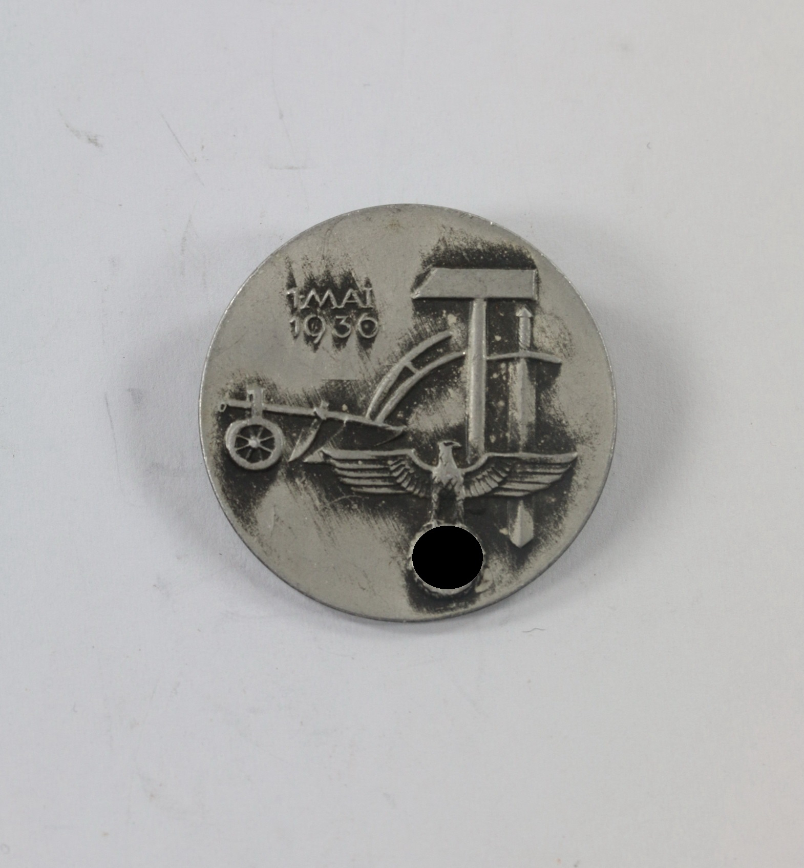 Abzeichen, 1. Mai 1936, Hst. J. Dinnebier Nachf. Lüdenscheid – Bild 1