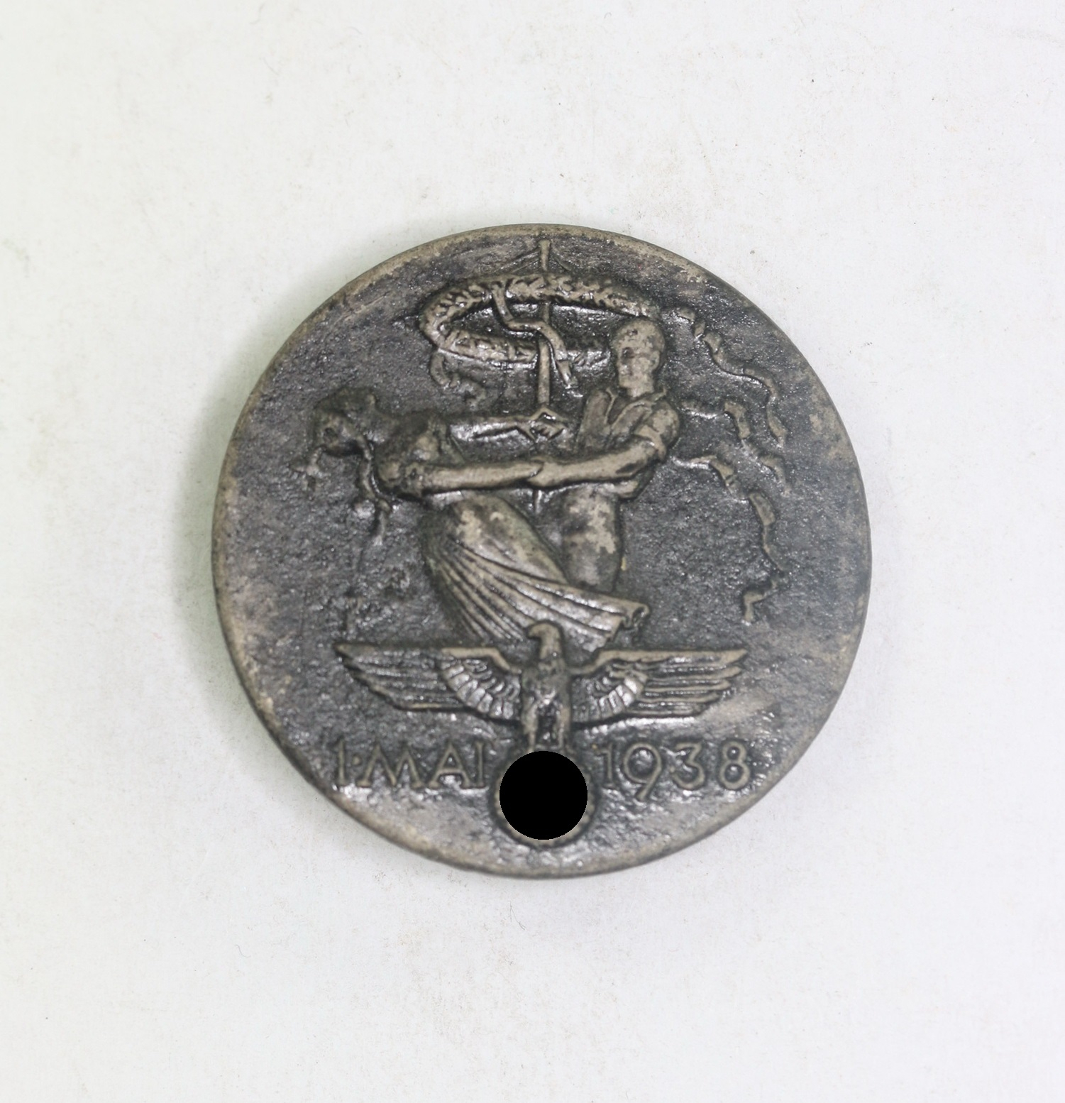 Abzeichen, 1. Mai 1938, Hst. G. Balmberger Nürnberg – Bild 1