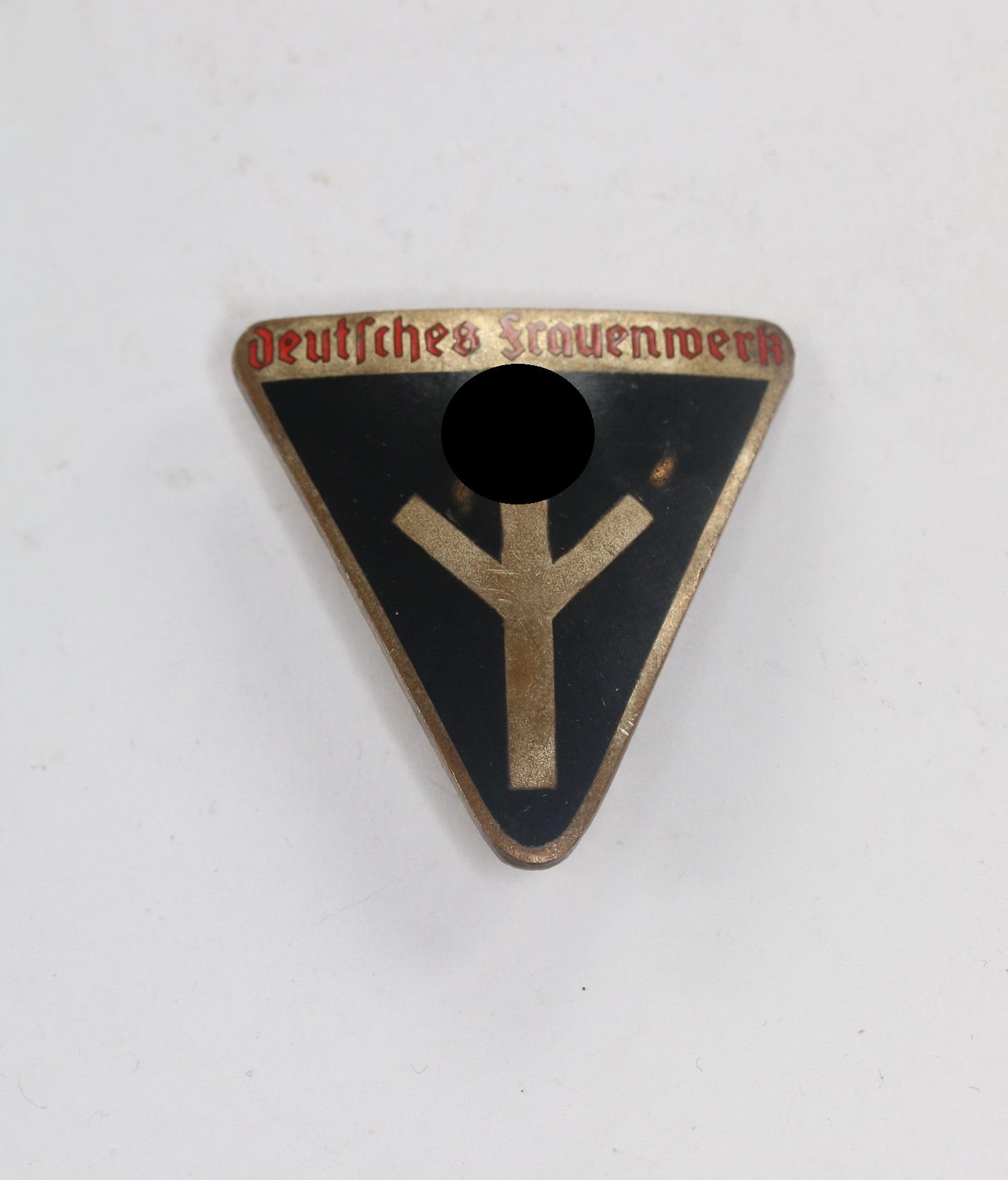  Abzeichen, Deutsches Frauenwerk Mitgliedsabzeichen, Hst. RZM M1/146 (Anton Schenkl´s Nachfolger, Wien) – Bild 1