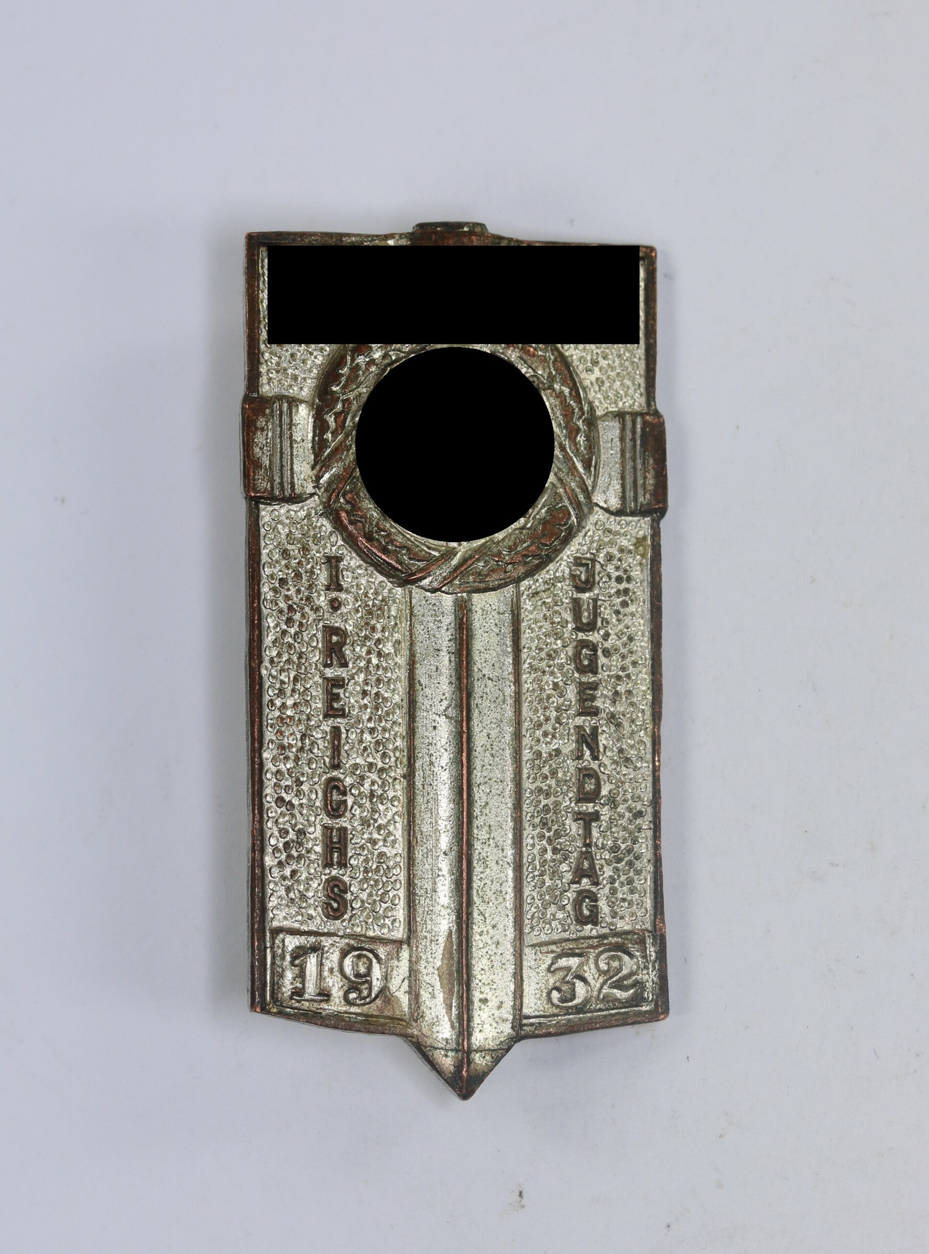 Abzeichen, I NS Reichs Jugendtag 1932 in Silber, Cupal (!) – Bild 1