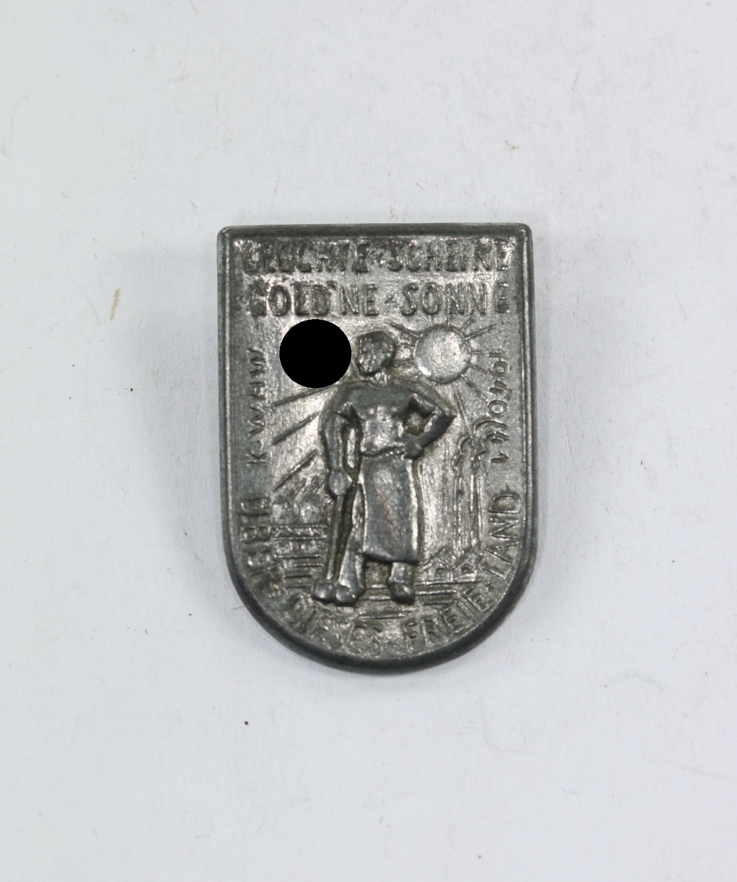 Abzeichen, Leuchte Scheine Gold´ne Sonne über dieses freie Land 1940/41, Gau Koblenz - Trier (Arbeiter) – Bild 1