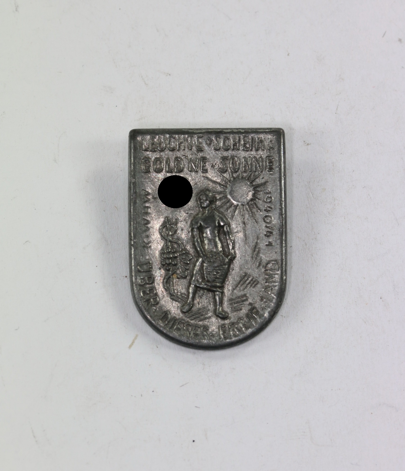 Abzeichen, Leuchte Scheine Gold´ne Sonne über dieses freie Land 1940/41, Gau Koblenz - Trier (Winzer) – Bild 1
