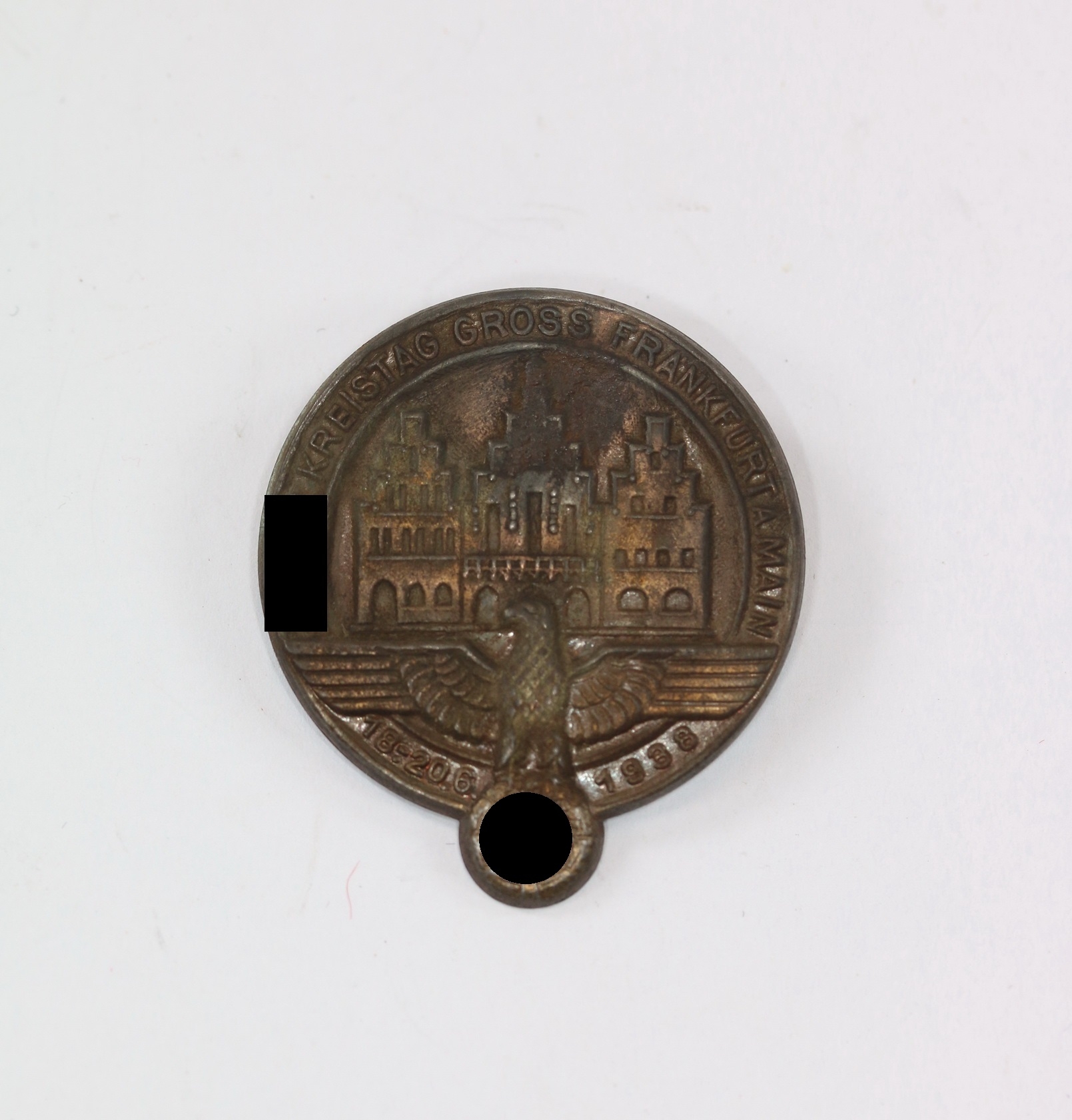 Abzeichen, NSDAP Kreistag Gross Frankfurt a. Main 18.-20.6.1938 – Bild 1