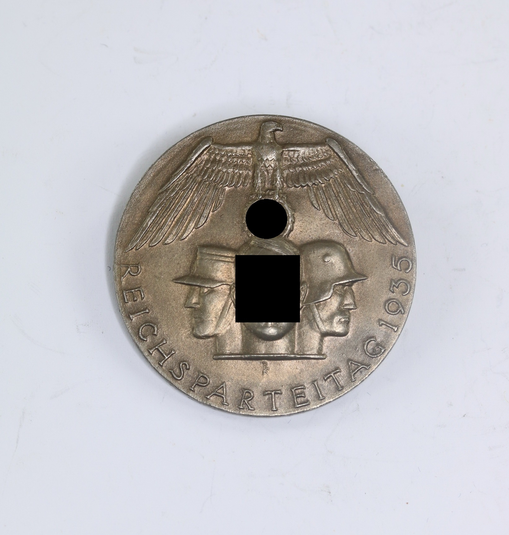 Abzeichen, Reihsparteitag 1935, Hst. m. Nett Fürth i. B. – Bild 1