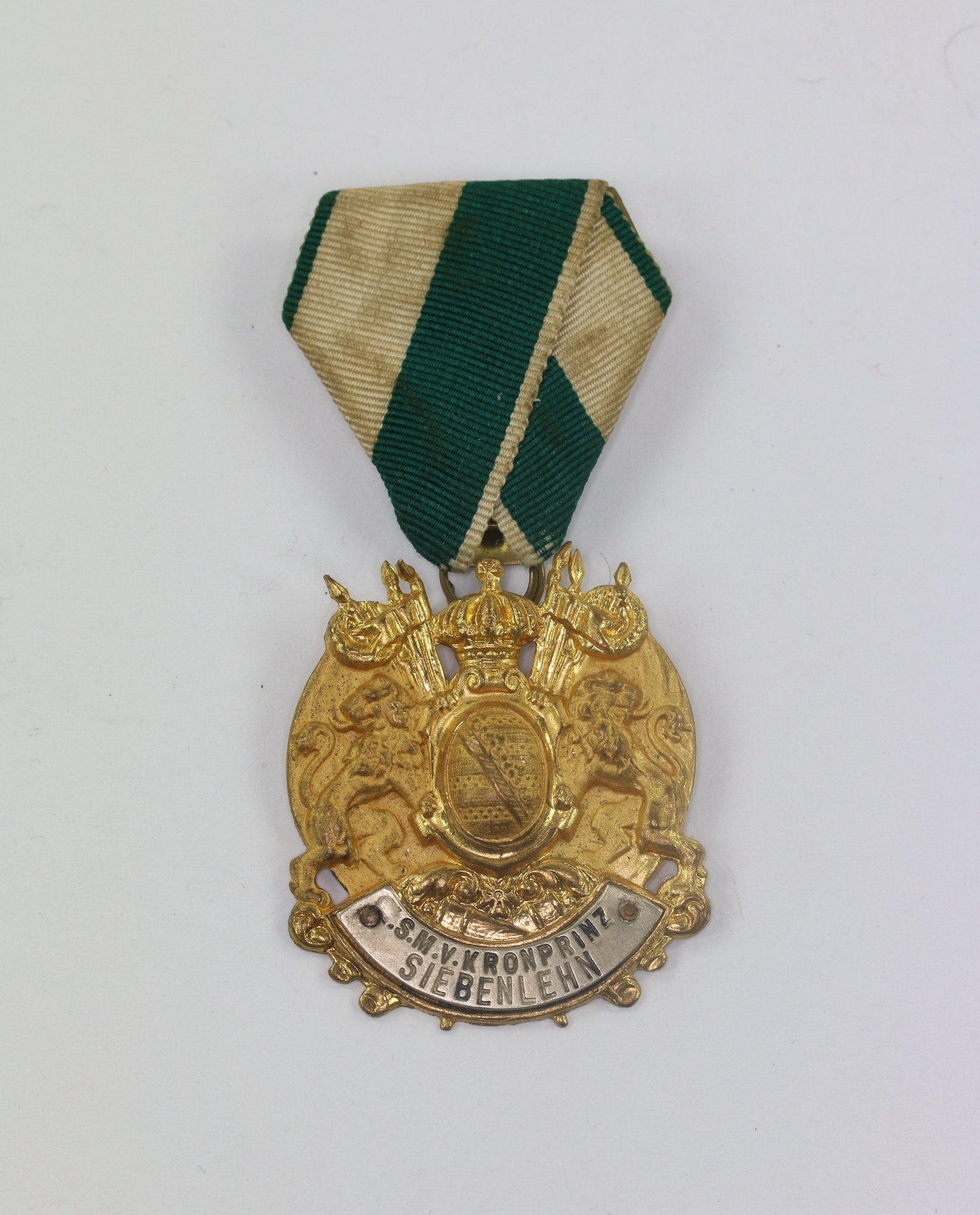 Abzeichen, Sächsischer Militär Verein, "S.M.V. Kronprinz Siebenlehn – Bild 1