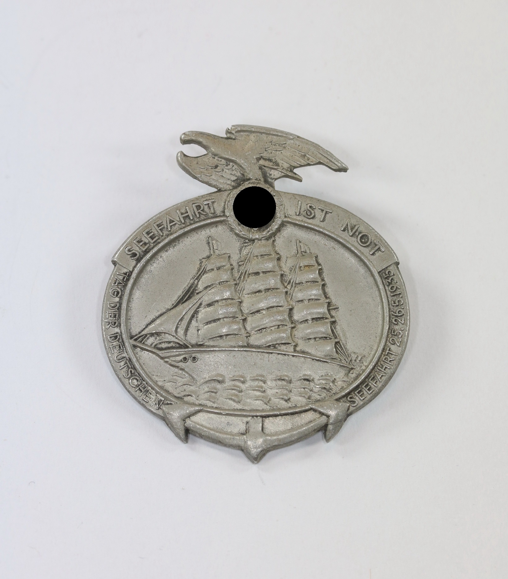  Abzeichen, Seefahrt ist Not Tag der Deutschen Seefahrt 25. 26.5. 1935 – Bild 1