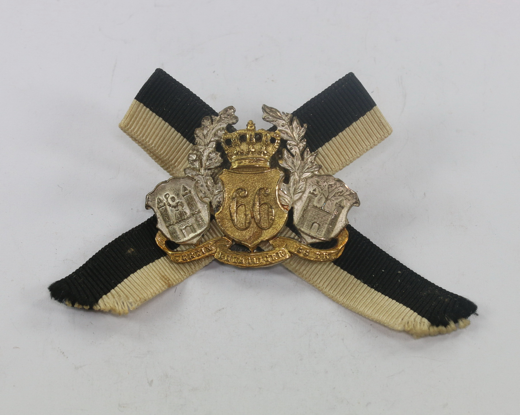 Abzeichen Verein ehemaliger 66er, Hst. H. Held & Nachf. Magdeburg" – Bild 1