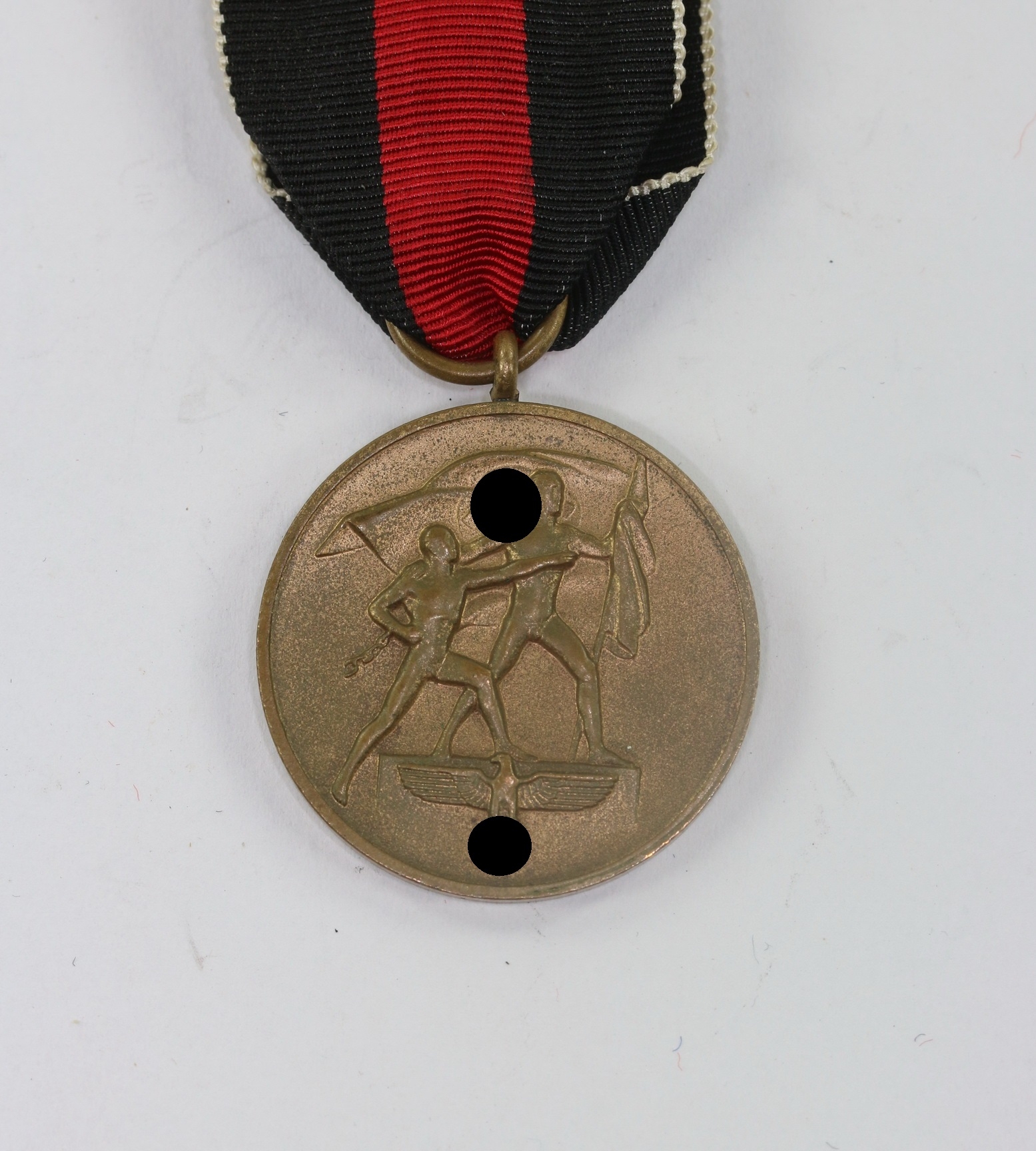 Anschlußmedaille Sudetenland (1. Oktober 1938), - Ein Volk ein Reich ein Führer – Bild 1