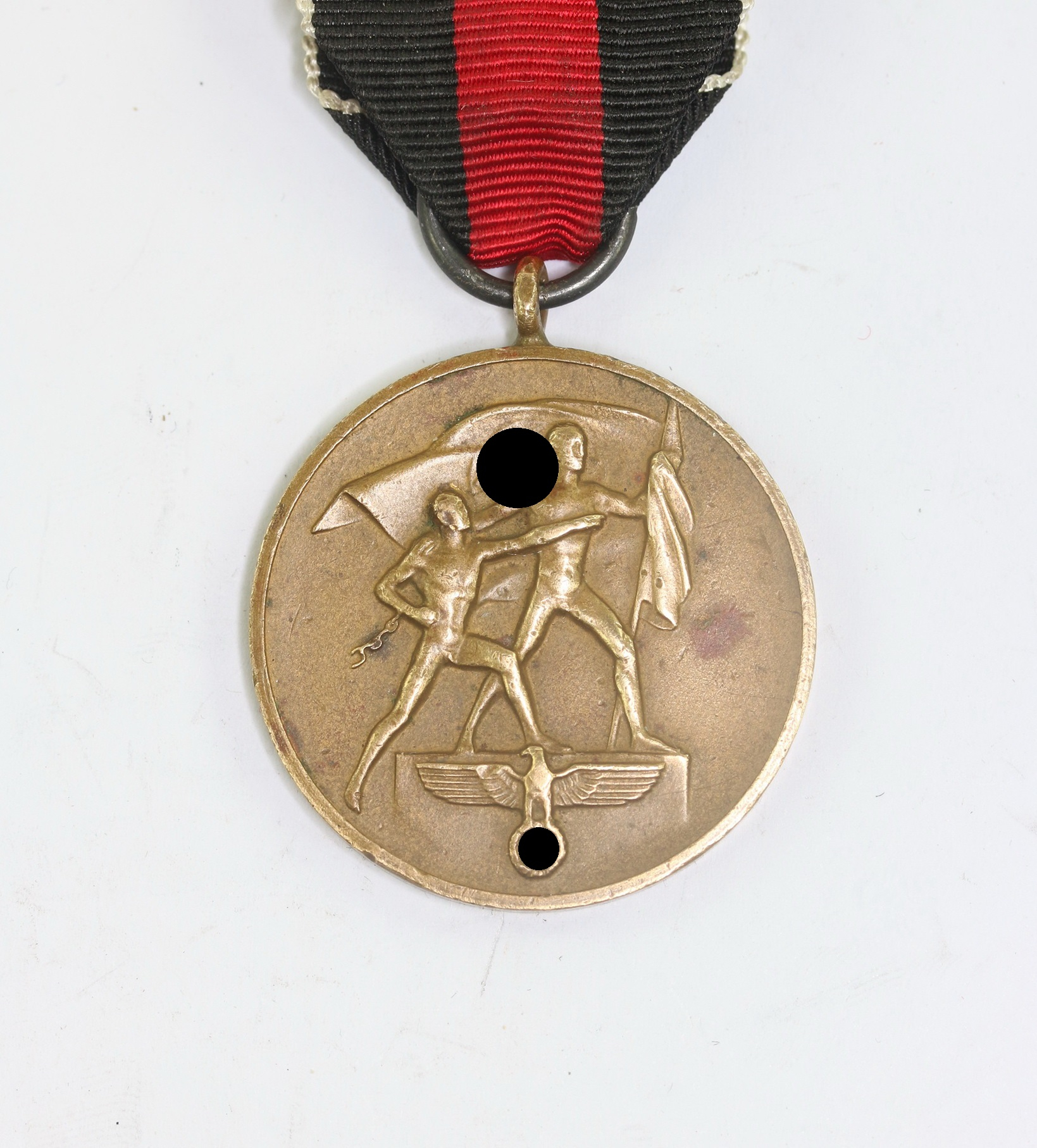 Anschlußmedaille Sudetenland (1. Oktober 1938), Ein Volk ein Reich ein Führer – Bild 1