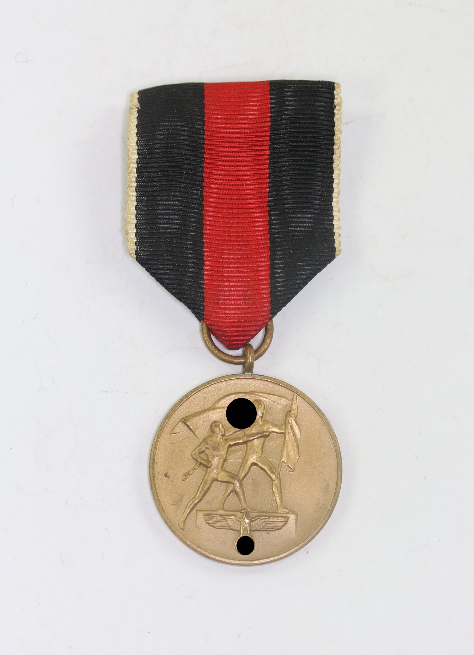 Anschlußmedaille Sudetenland (1. Oktober 1938), Ein Volk ein Reich ein Führer – Bild 1