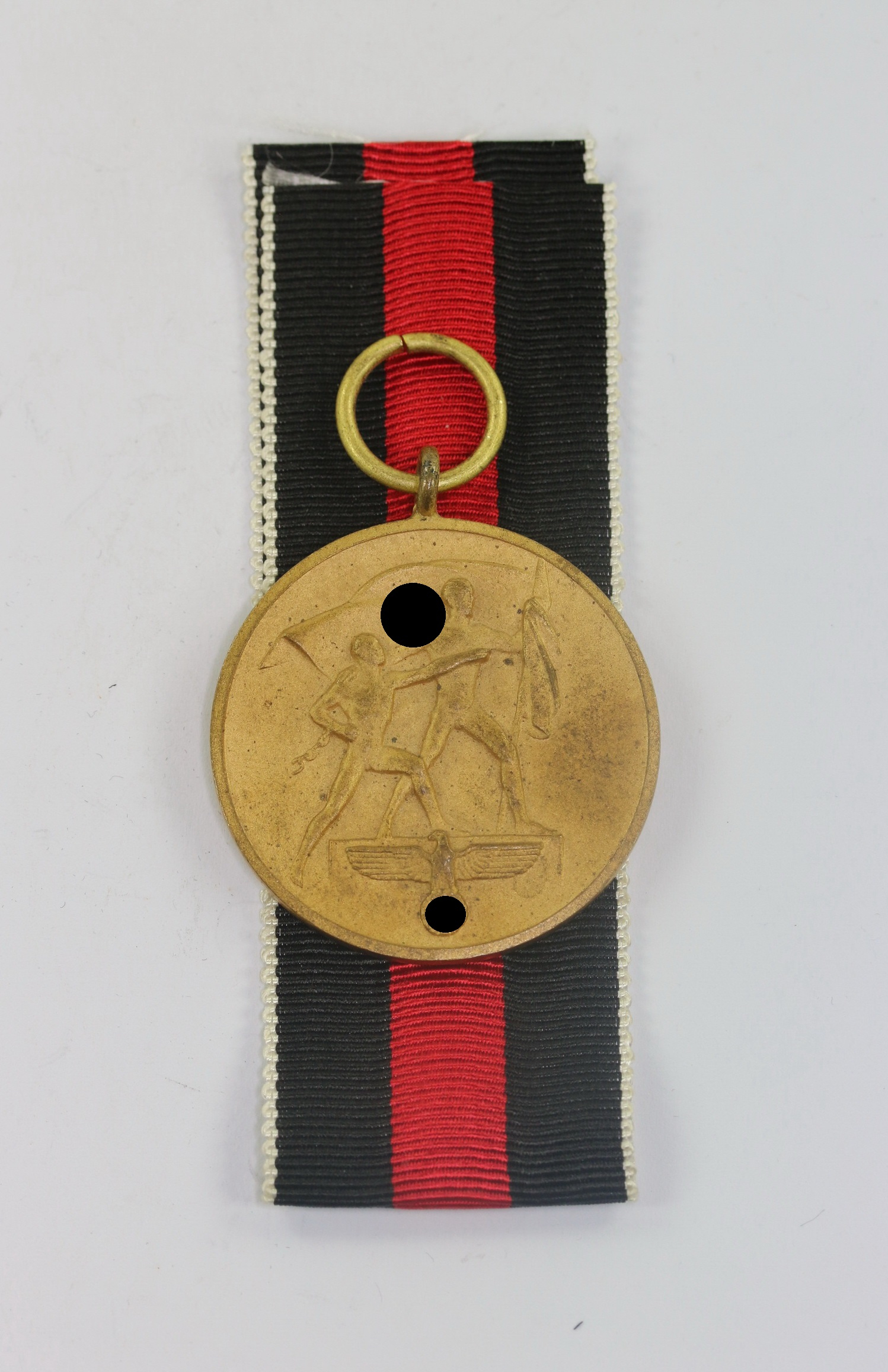 anschlu_medaille_sudetenland_1 Anschlußmedaille Sudetenland (1. Oktober 1938), Hst. L/13 (Paul Meybauer, Berlin) – Bild 1