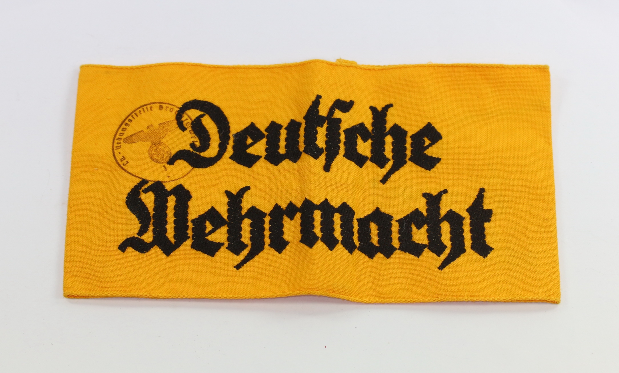 armbinde_deutsche_wehrmacht_f_r_zivilangestellte_der_wehrmacht_1_ Armbinde "Deutsche Wehrmacht" für Zivilangestellte der Wehrmacht – Bild 1