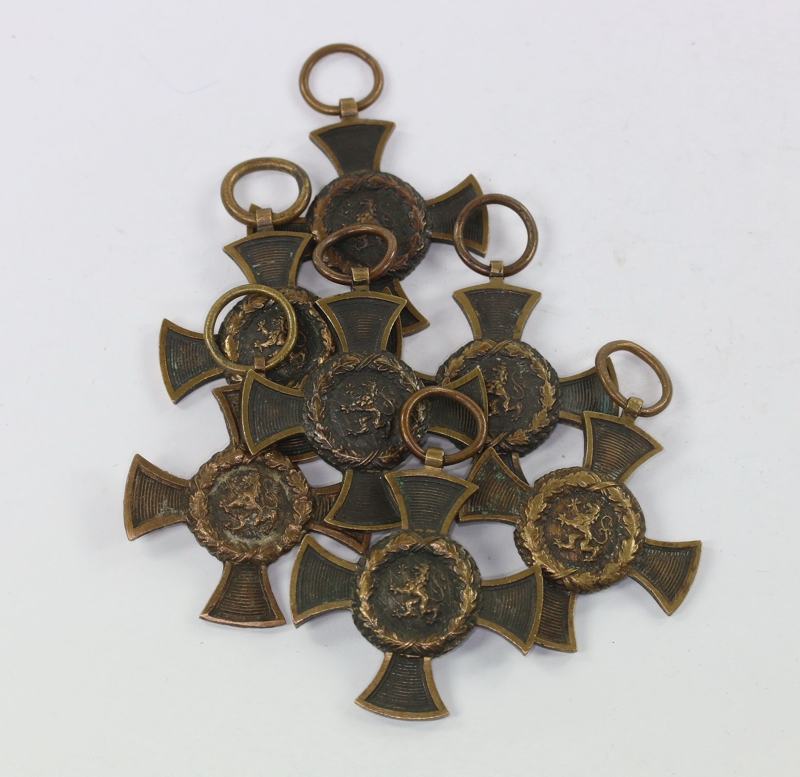 bayern_feldzugs_denkzeichen_1866_hortfund_1_ Bayern, Feldzugs Denkzeichen 1866, Hortfund (!) – Bild 1