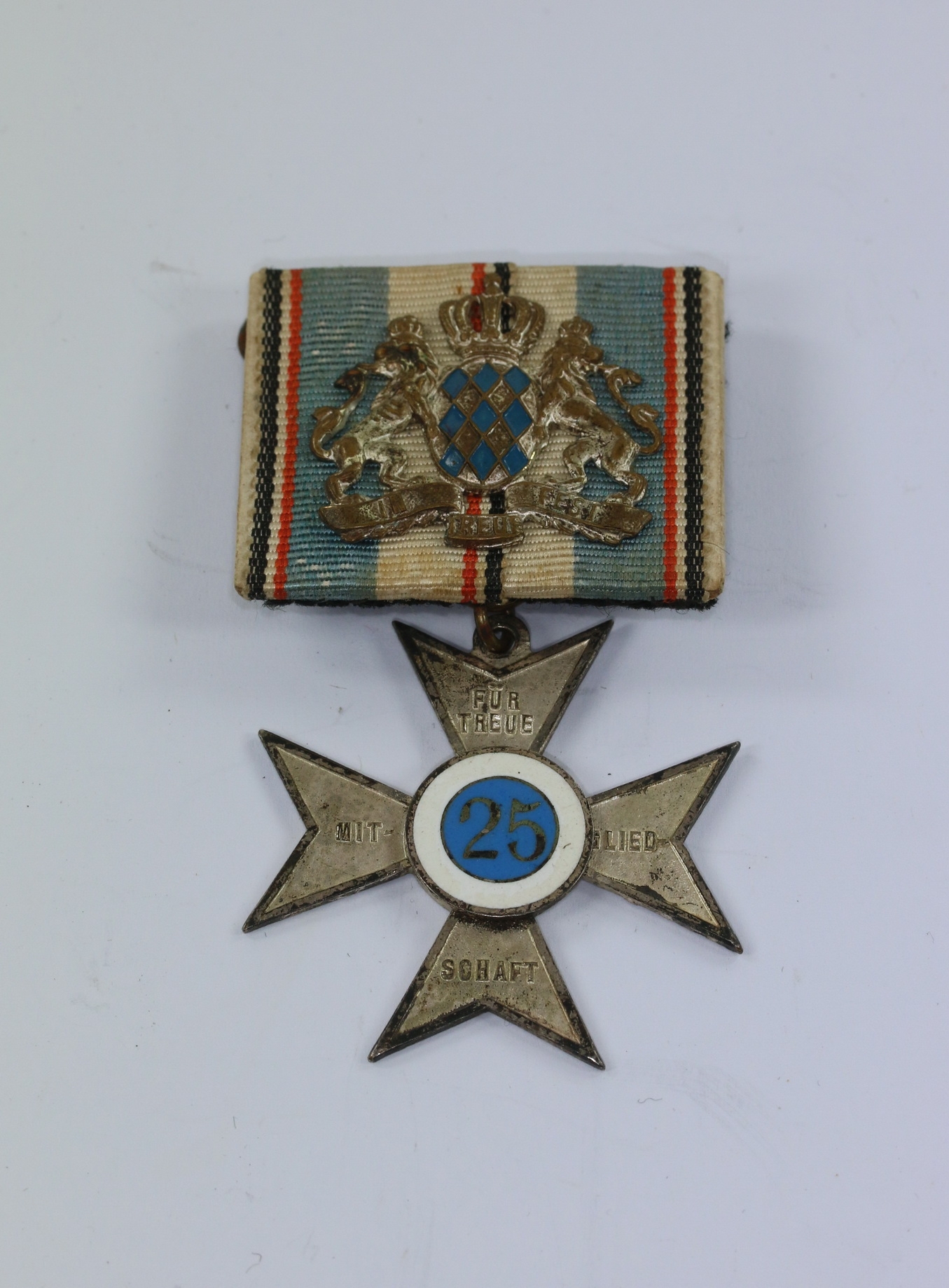 Bayrischer Kriegerverein für 25 Jahre Mitgliedschaft Für treue Mitgliedschaft  – Bild 1