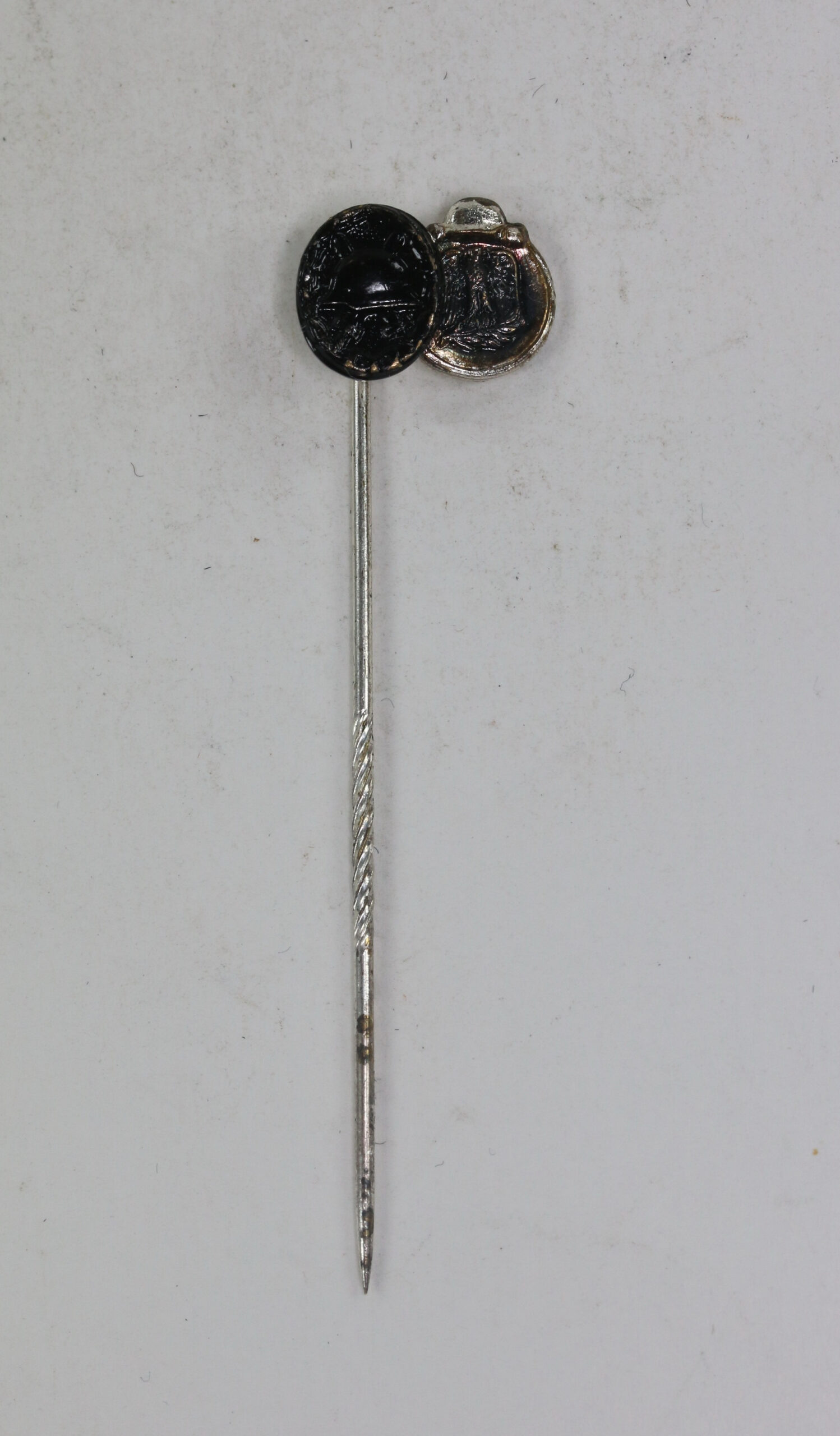 BRD, 9 MM Minatur 1957, Ostmedaille, Verwundetenabzeichen in Schwarz – Bild 1