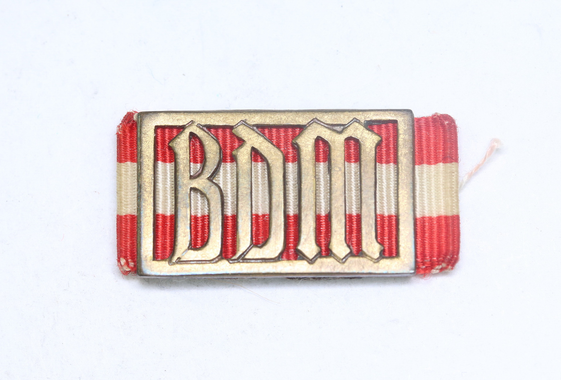 Bund Deutscher Mädel (BDM), Leistungsabzeichen in Bronze, Hst. RZM M1/15 (Ferdinand Hoffstätter, Bonn), B-Stück – Bild 1