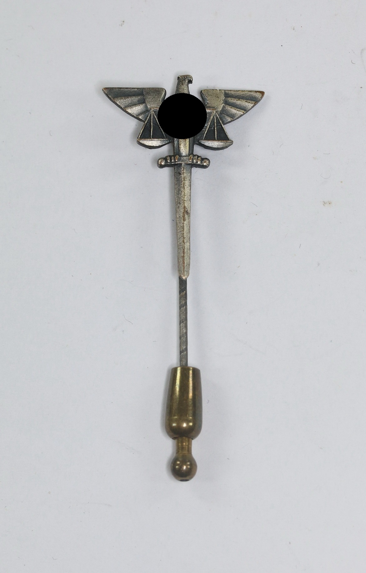 Bund Nationalsozialistischer Deutscher Juristen (BNSDJ), Mitgliedsabzeichen, Hst. Klotz u. Kienast – Bild 1