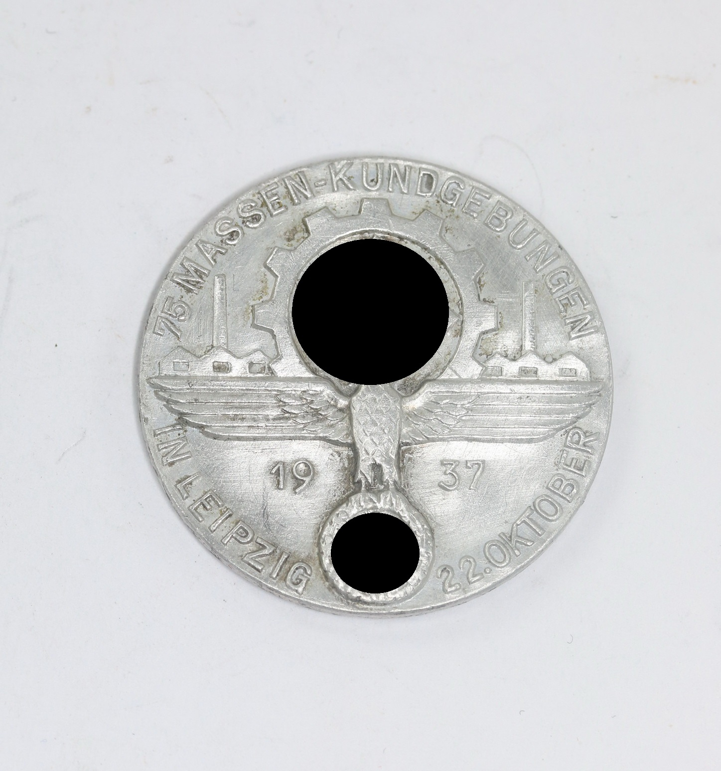 Deutsche Arbeitsfront (DAF), 75 Massen Kundgebungen in Leipzig 22. Oktober 1937 – Bild 1