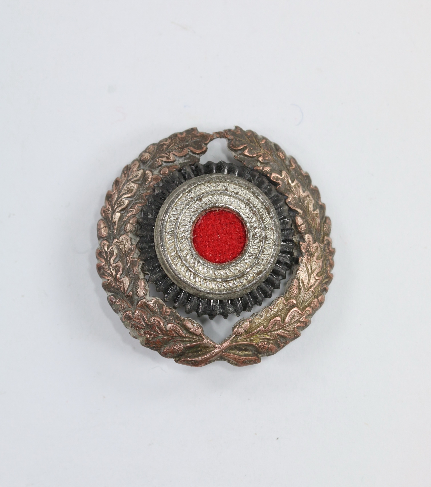 Deutsche Reichspost (DRP), Eichenlaub mit Korkade für die Schirmmütze – Bild 1