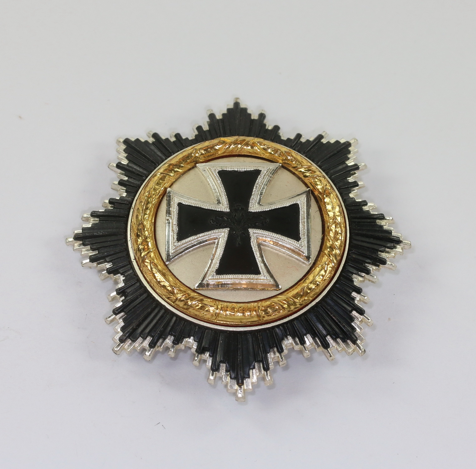  Deutsches Kreuz in Gold, Ausführung 1957, Steinhauer & Lück (früh) – Bild 1