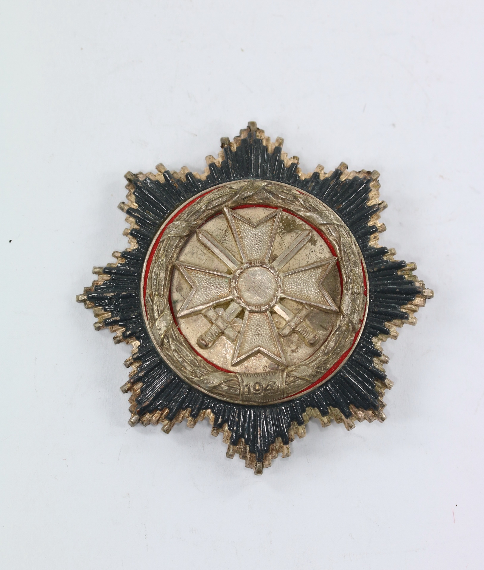 Deutsches Kreuz in Silber, Ausführung 1957, Steinhauer & Lück – Bild 1