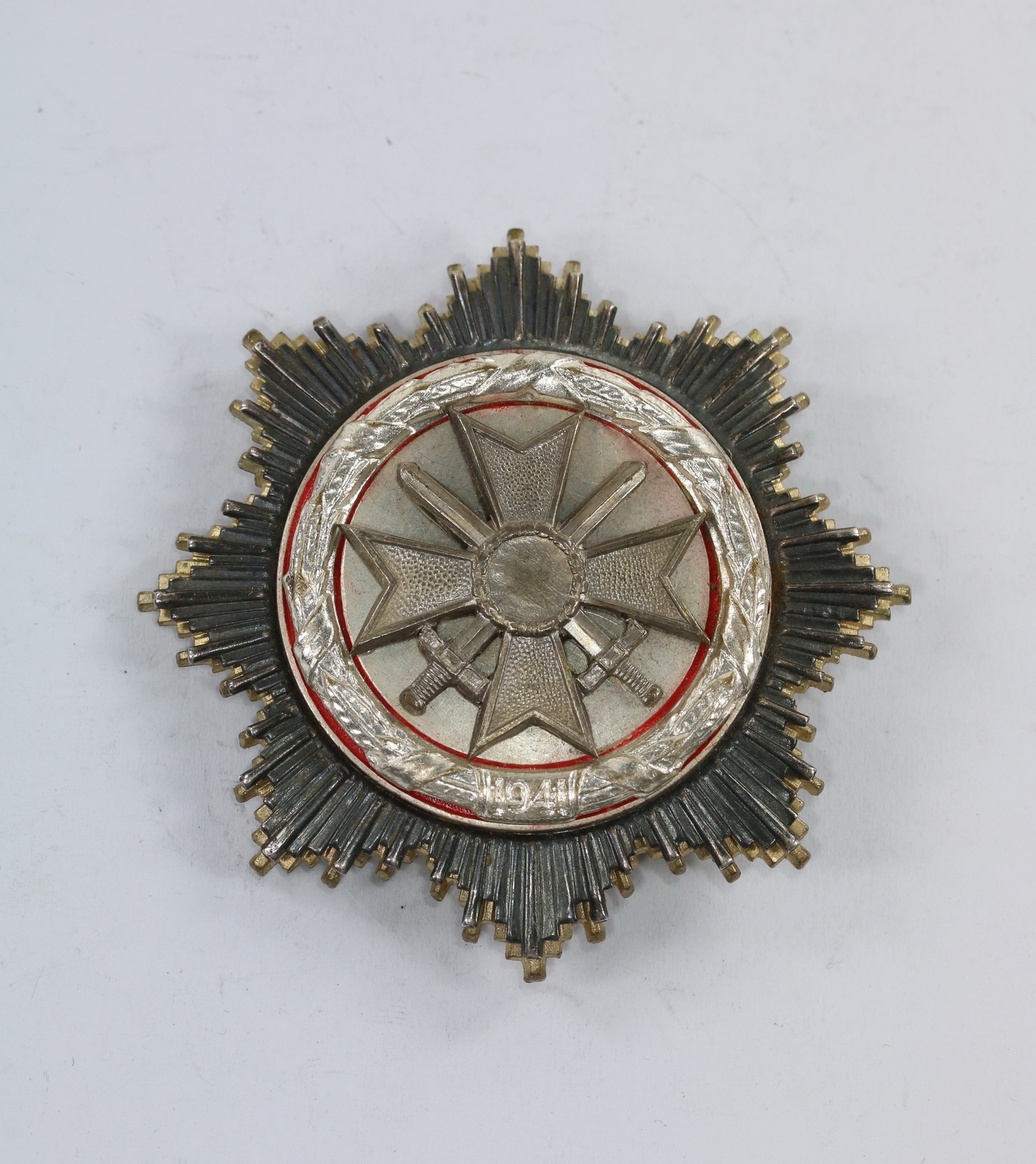 Deutsches Kreuz in Silber, Ausführung 1957, Steinhauer & Lück – Bild 1