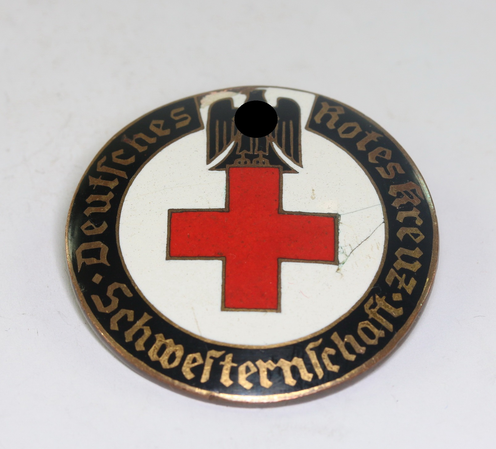 Deutsches Rotes Kreuz (DRK), Brosche Schwesternschaft Lübeck 84 – Bild 1