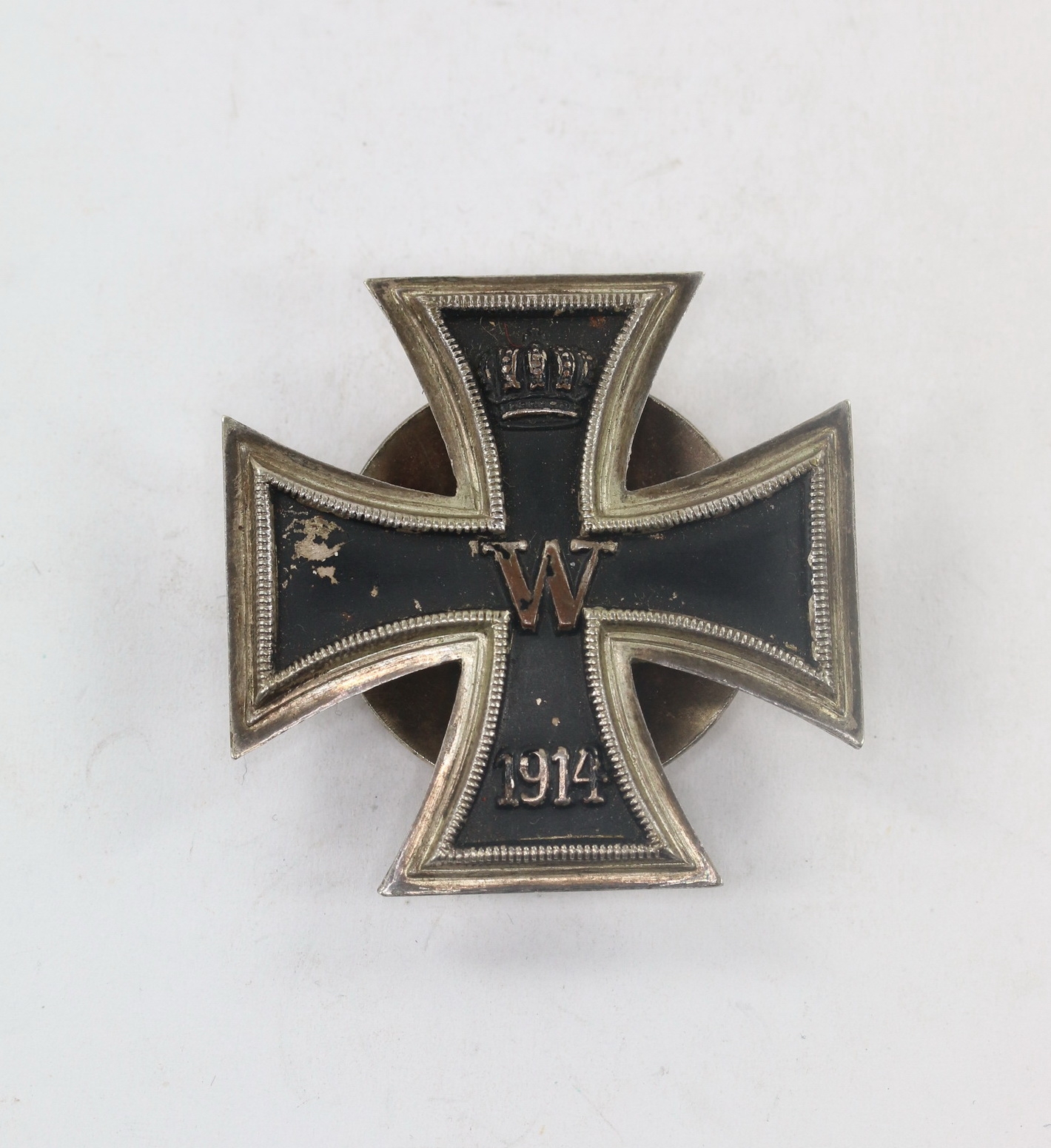 Eisernes Kreuz 1. Klasse 1914, an Scheibe und Mutter – Bild 1