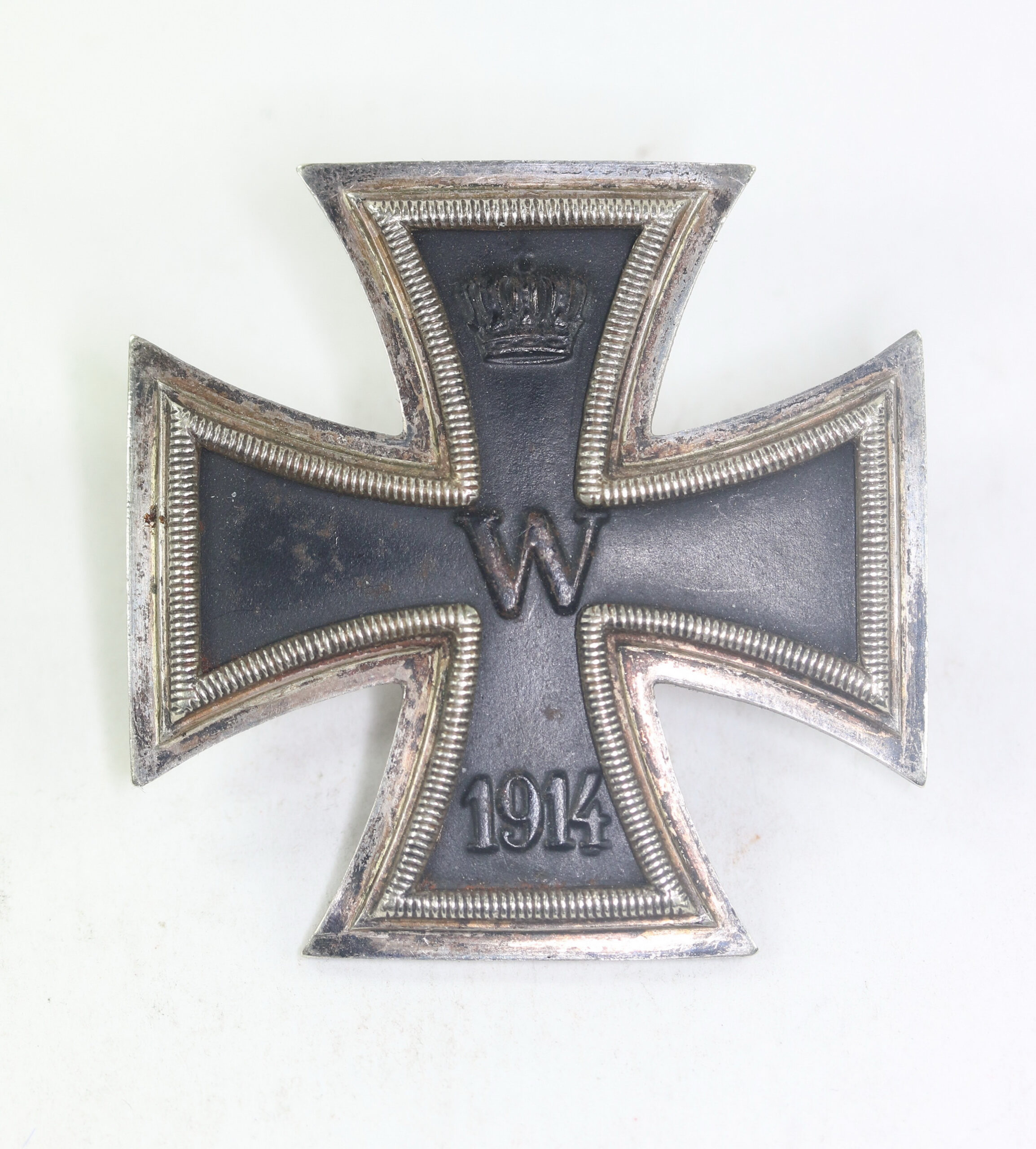 Eisernes Kreuz 1. Klasse 1914, an Schraube und Scheibe – Bild 1