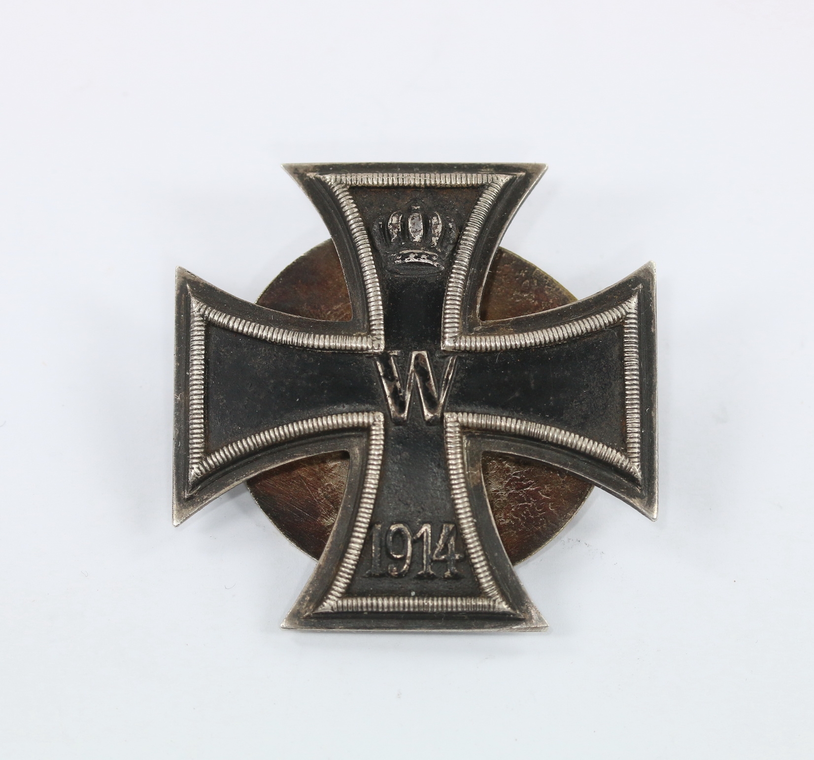 Eisernes Kreuz 1. Klasse 1914, an Schraubscheibe, Victoria – Bild 1