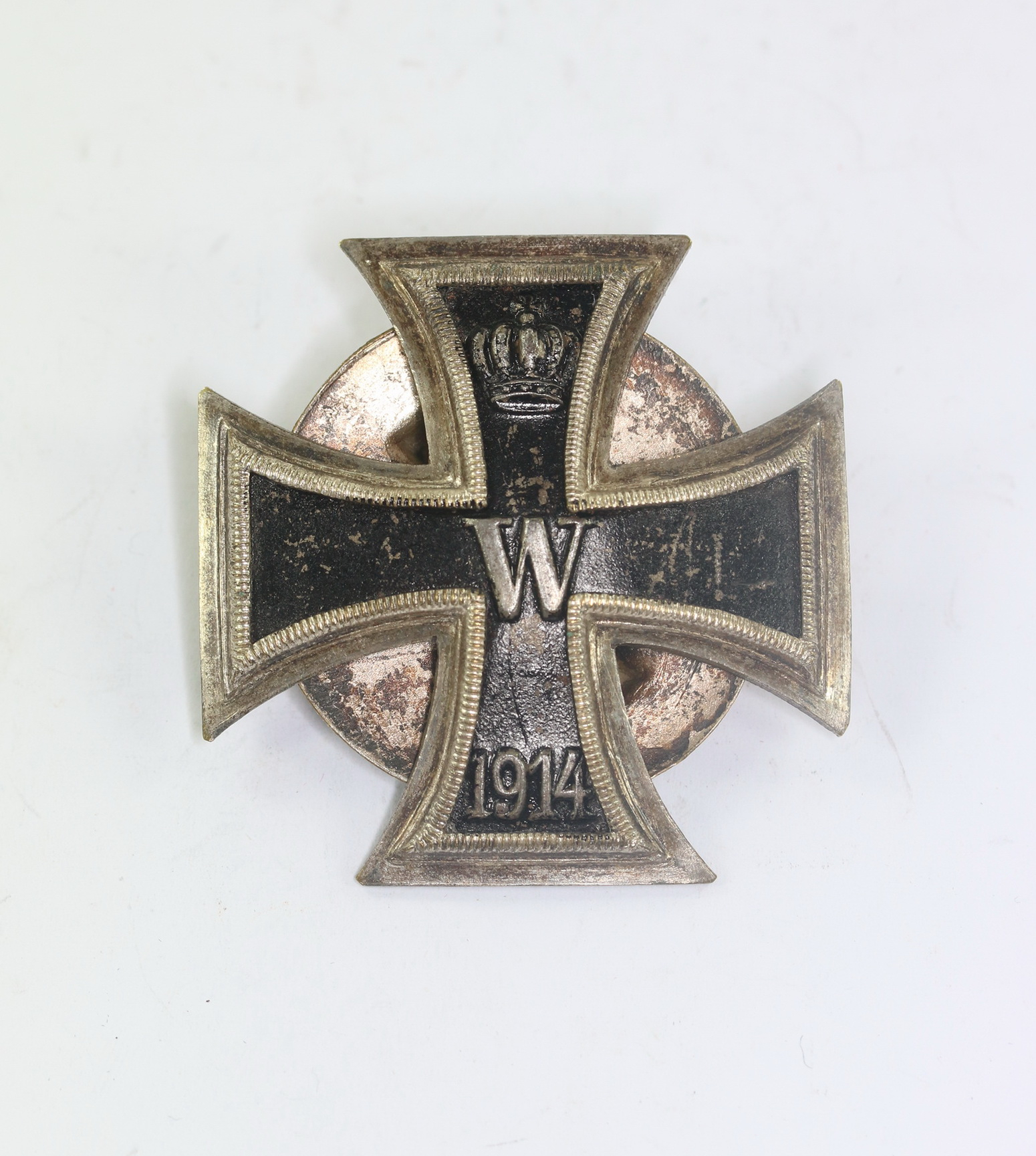 Eisernes Kreuz 1. Klasse 1914, an Schraubscheibe, Victoria – Bild 1