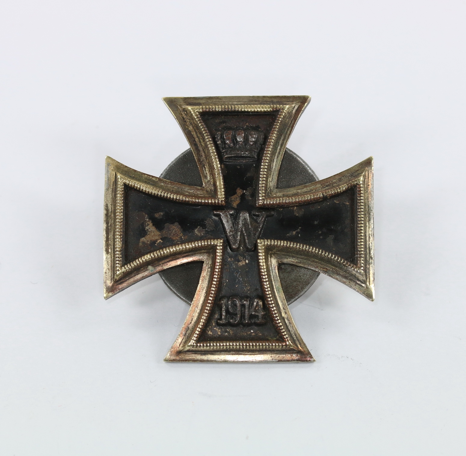 Eisernes Kreuz 1. Klasse 1914, Carl Dillenius , an Scheibe und Mutter – Bild 1