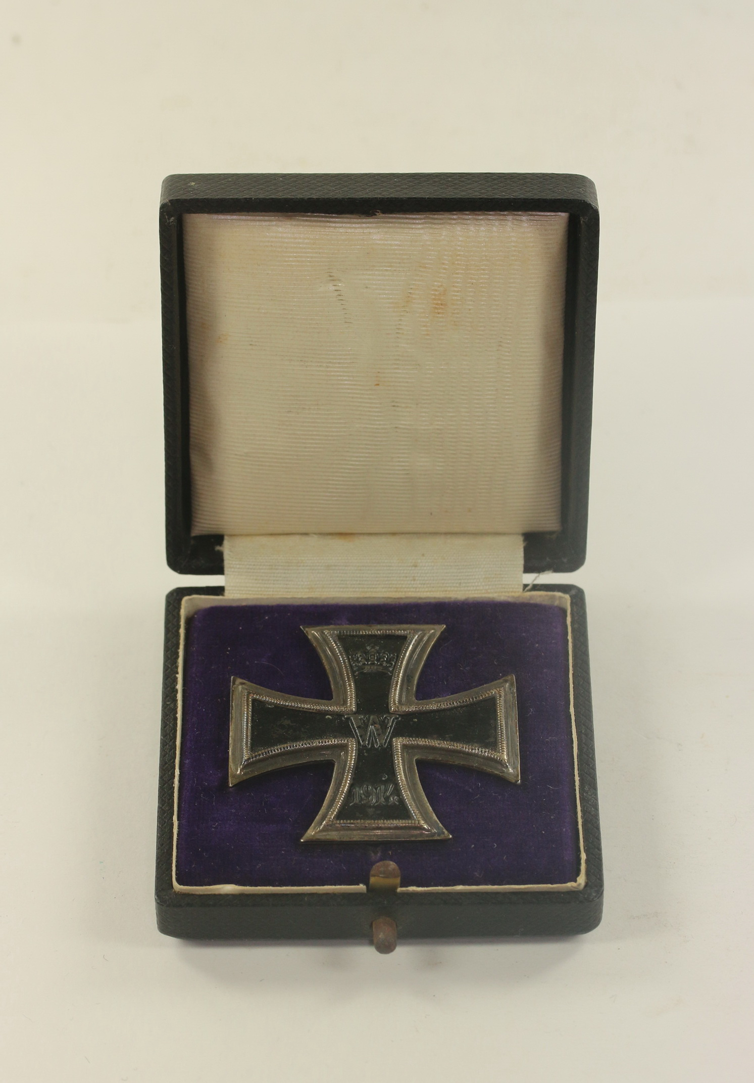 Eisernes Kreuz 1. Klasse 1914, Hst. K.O., im Etui – Bild 1