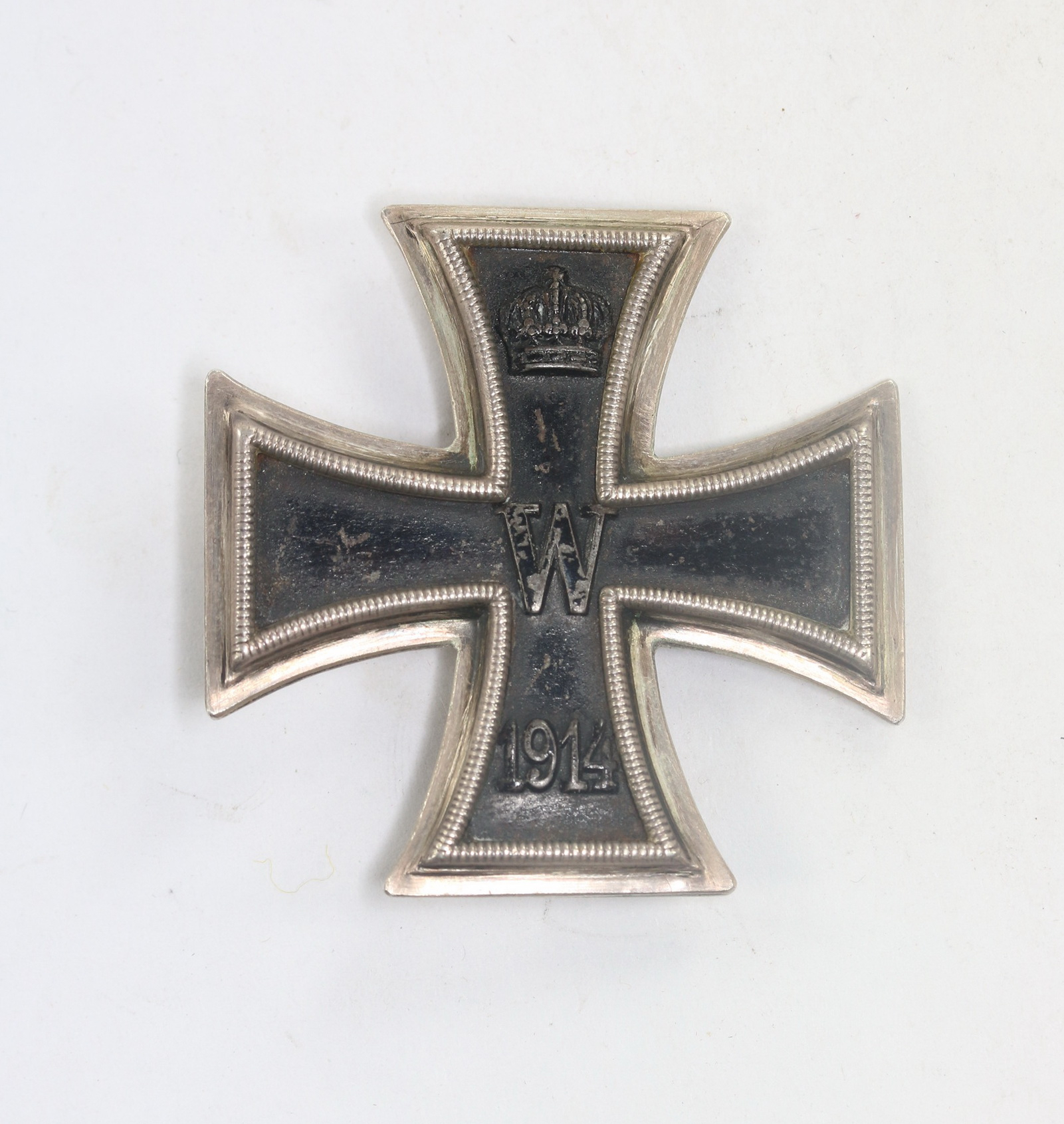 eisernes_kreuz_1 Eisernes Kreuz 1. Klasse 1914, Hst. KO, Mit Gravur (!) "Leut. Gerber 1916" – Bild 1