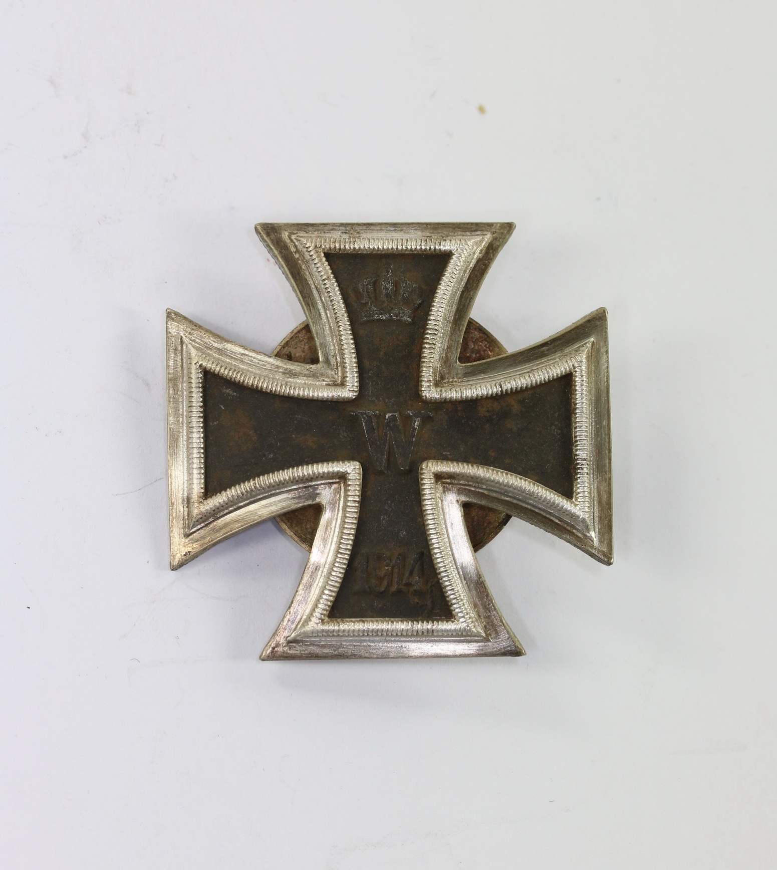 Eisernes Kreuz 1. Klasse 1914, in der Form von 1939, an Schraubscheibe, Paul Meybauer – Bild 1