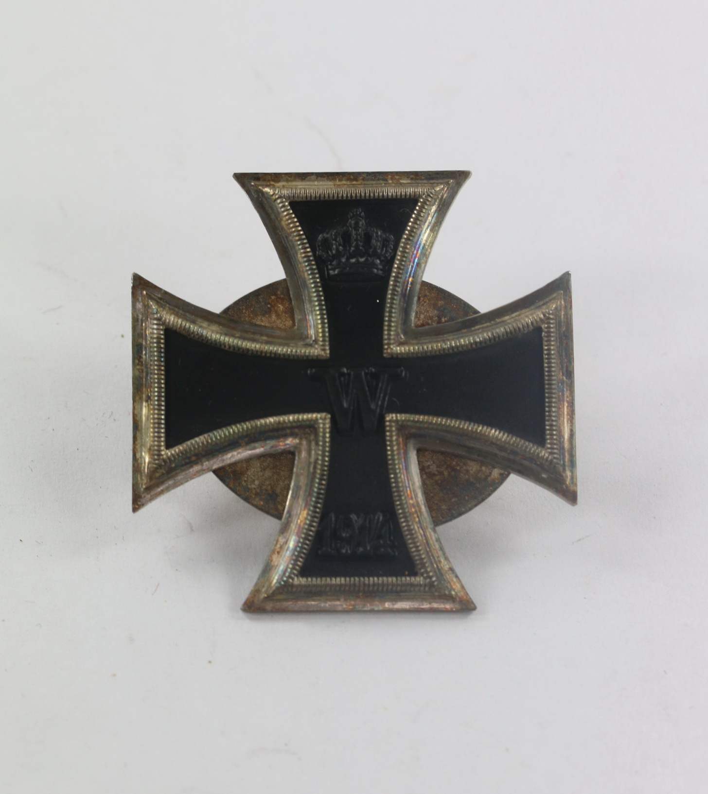 Eisernes Kreuz 1. Klasse 1914, Mutter und Scheibe (!), Hst. Godet Berlin (!) – Bild 1