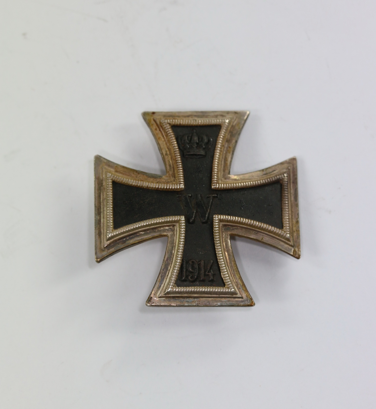 Eisernes Kreuz 1. Klasse 1914, Prinzengröße/Reduktion, Silber 800 – Bild 1