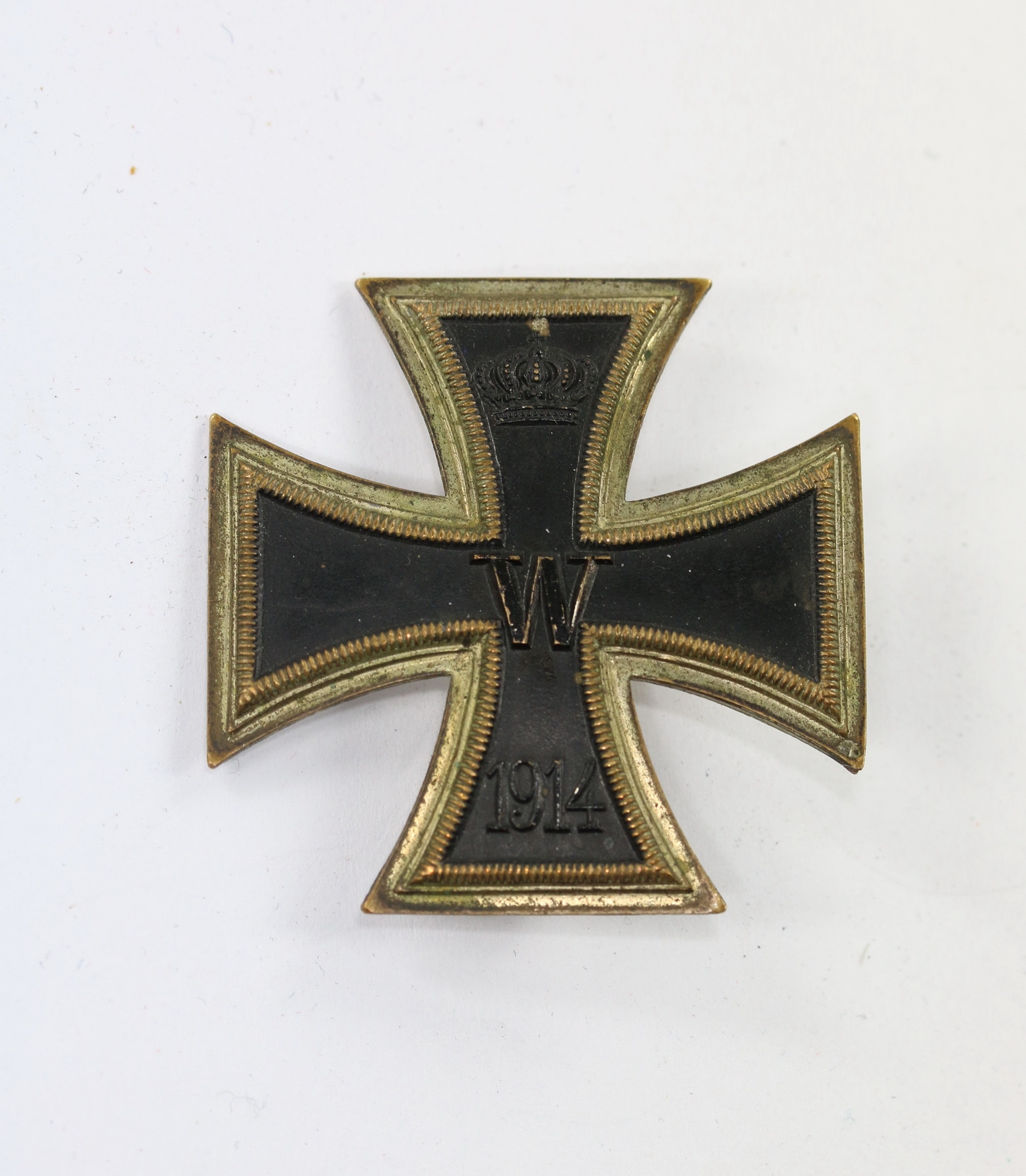 Eisernes Kreuz 1. Klasse 1914, Schickle, einteilig, nicht magnetisch – Bild 1