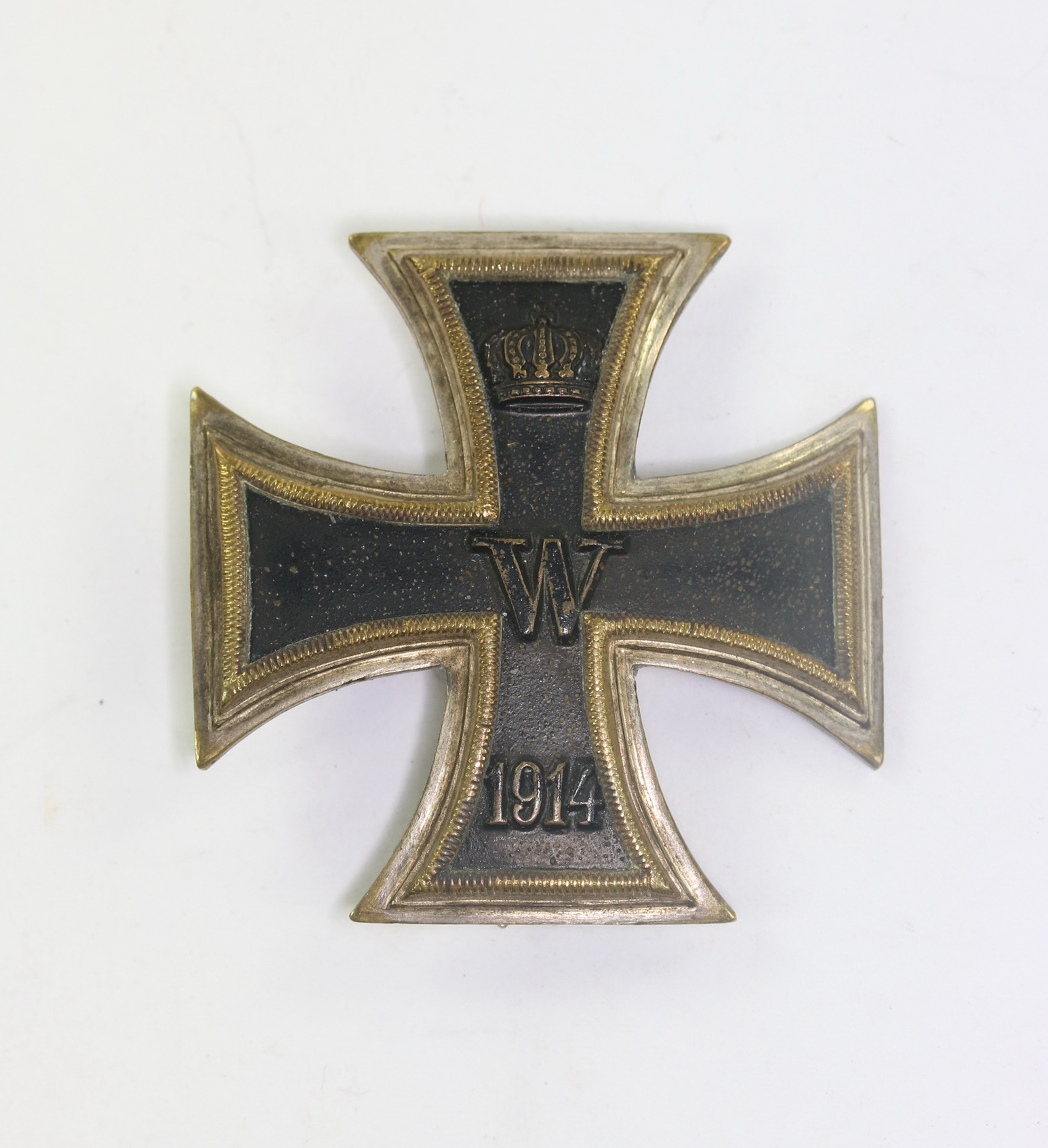 Eisernes Kreuz 1. Klasse 1914, Wilhelm Deumer, nicht magnetisch – Bild 1