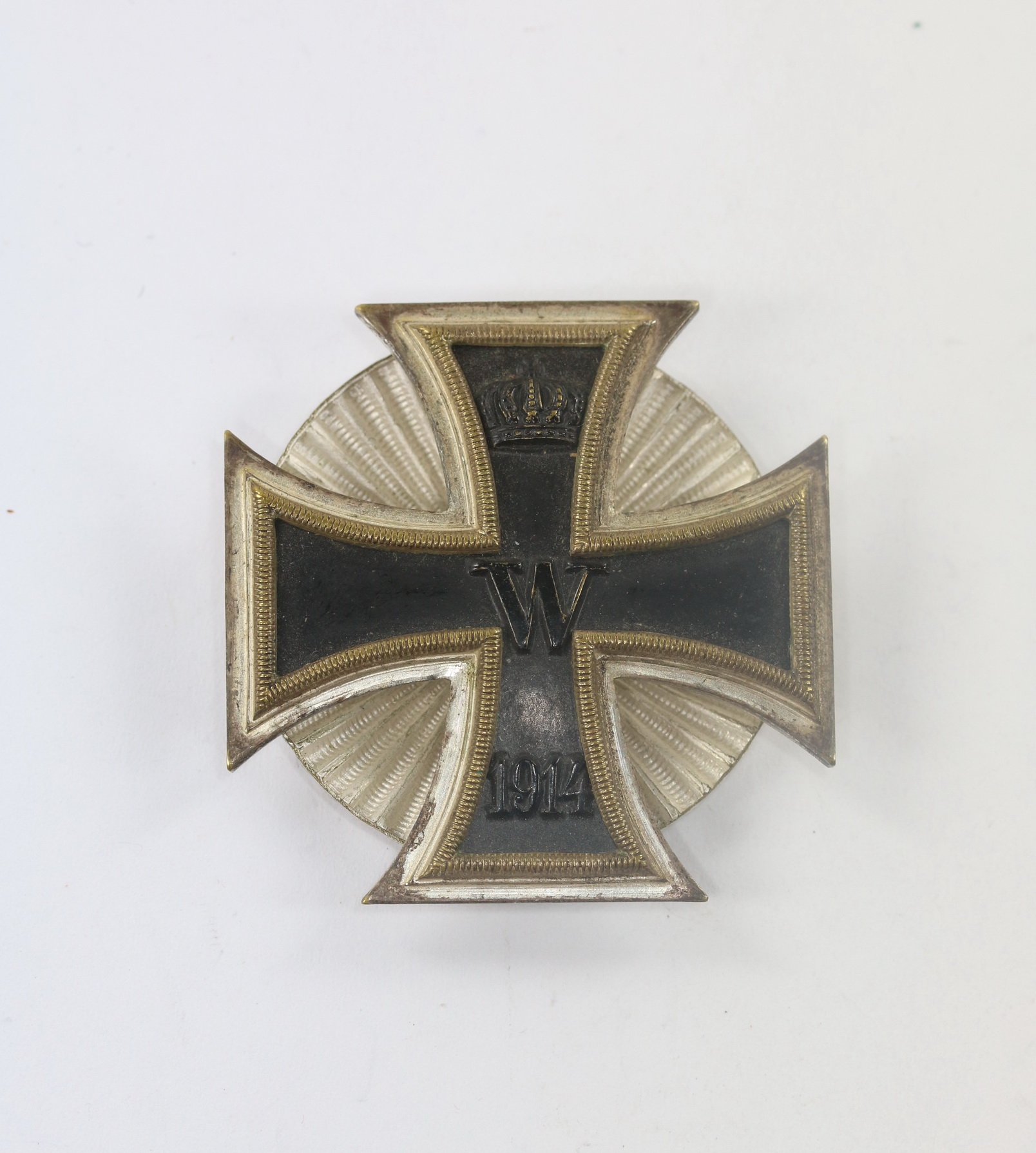 eisernes_kreuz_1 Eisernes Kreuz 1. Klasse 1914, Wilhelm Deumer, Sternschraube, nicht magnetisch – Bild 1