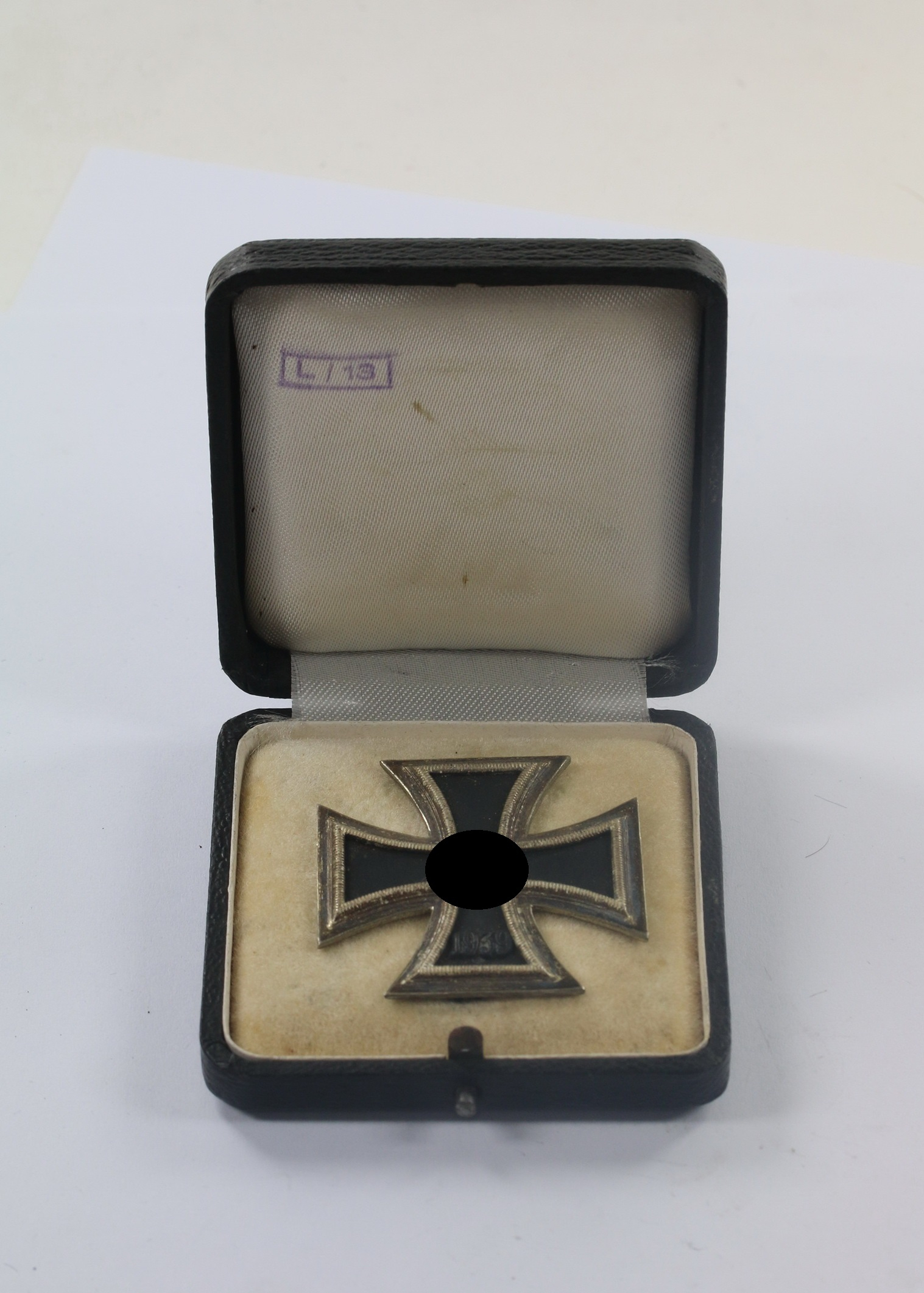  Eisernes Kreuz 1. Klasse 1939, Hst. L/13, im LDO Etui 1. Form, L/13 – Bild 1