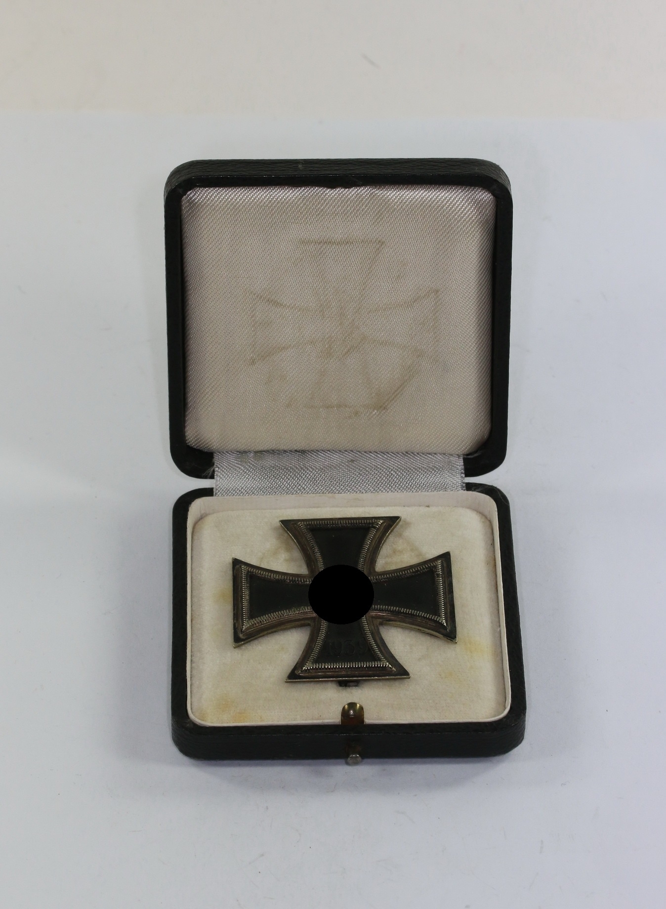 Eisernes Kreuz 1. Klasse 1939, im Etui, Hauptmann Fritz Merkl – Bild 1