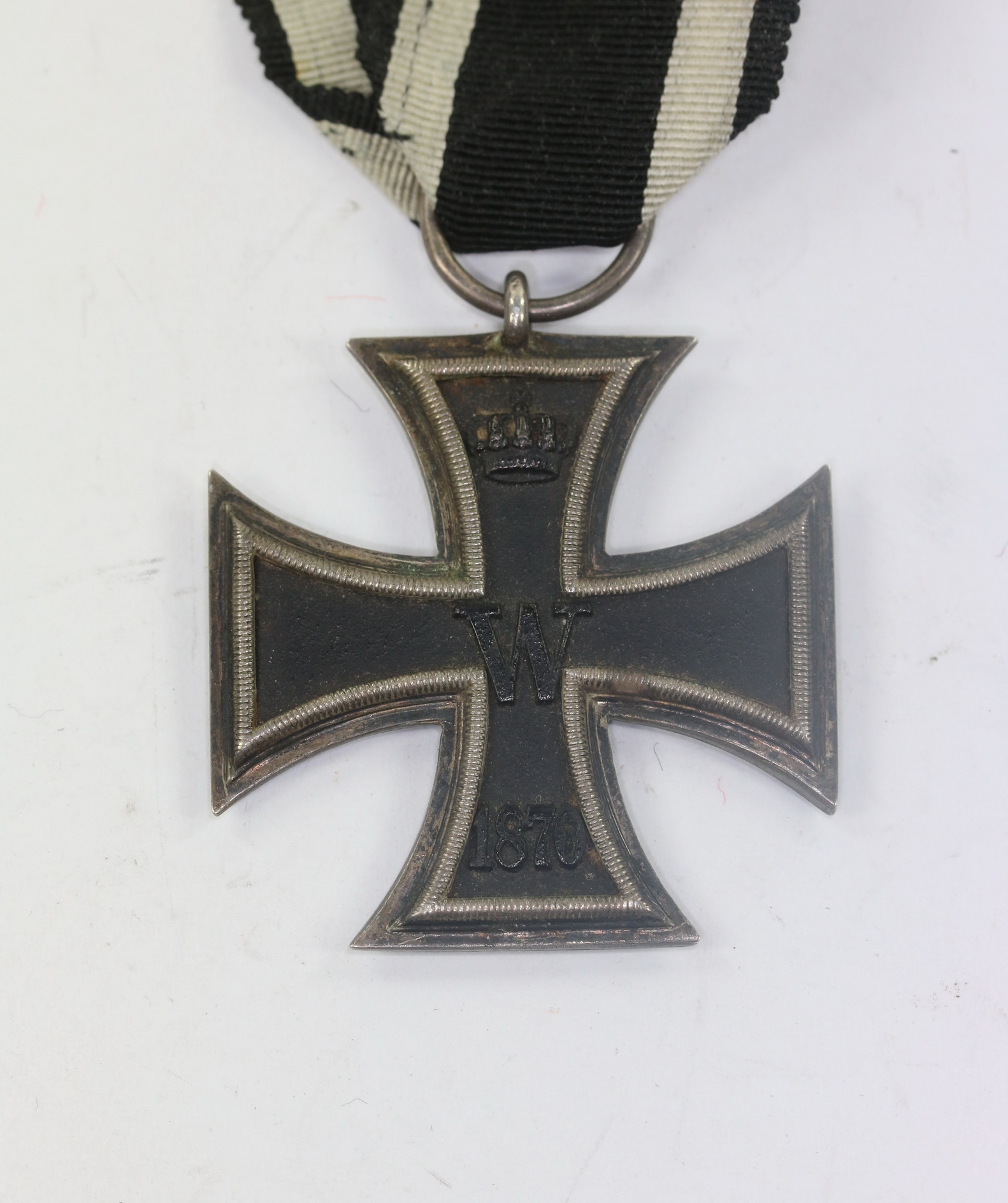 Eisernes Kreuz 2. Klasse 1870, Godet Typ 1, verleihungsstück (!) – Bild 1