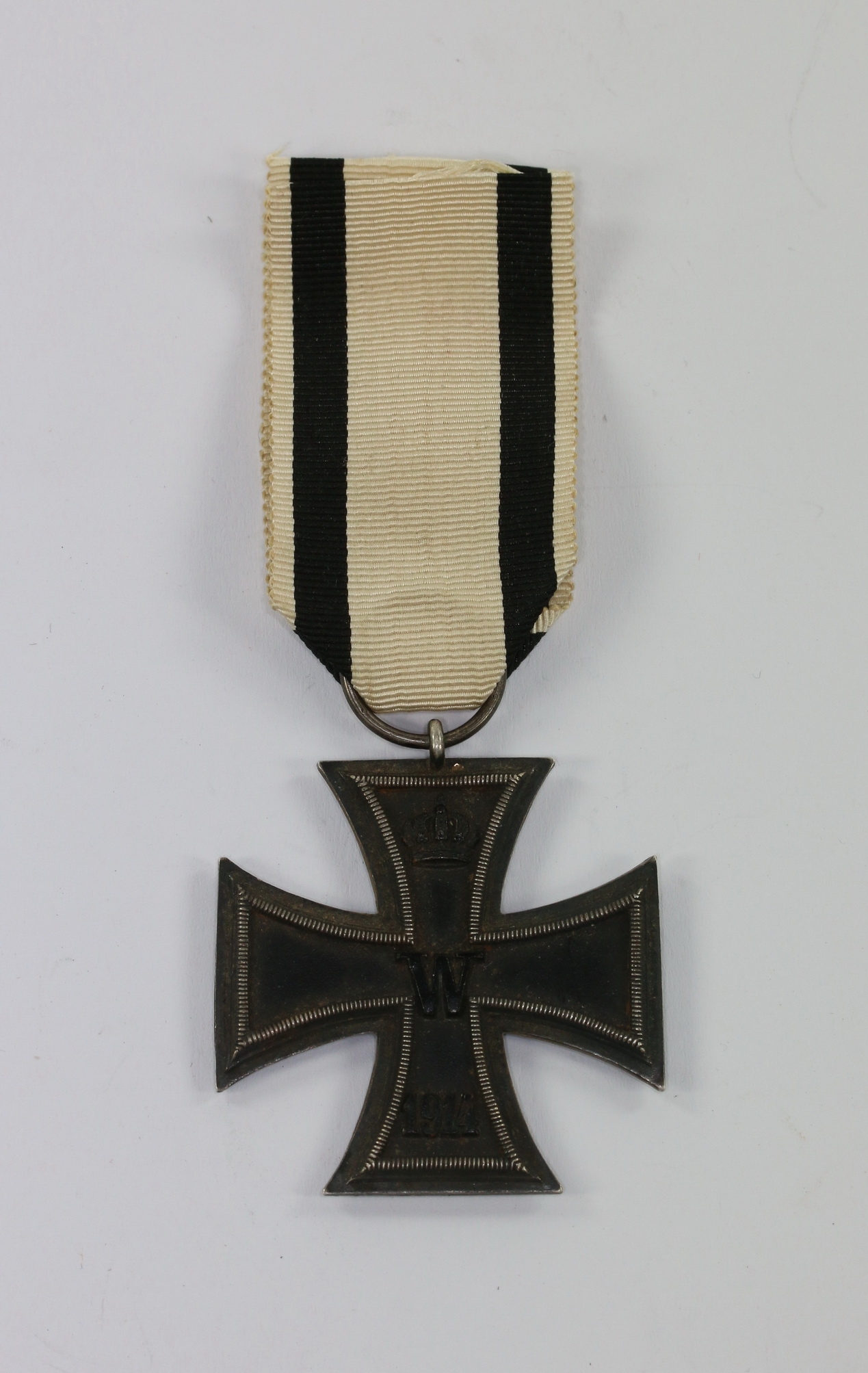 Eisernes Kreuz 2. Klasse 1914, Hst. G, an Nichtkämpferband (!) – Bild 1