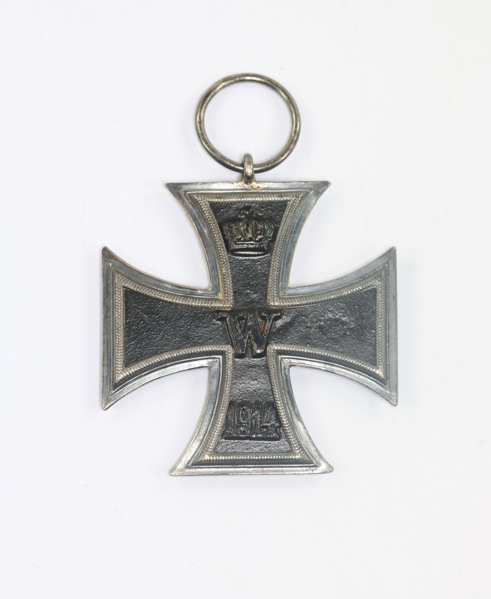 Eisernes Kreuz 2. Klasse 1914, Hst. W u S + Zusatzpunze (?) (Wagner & Sohn, Berlin) – Bild 1