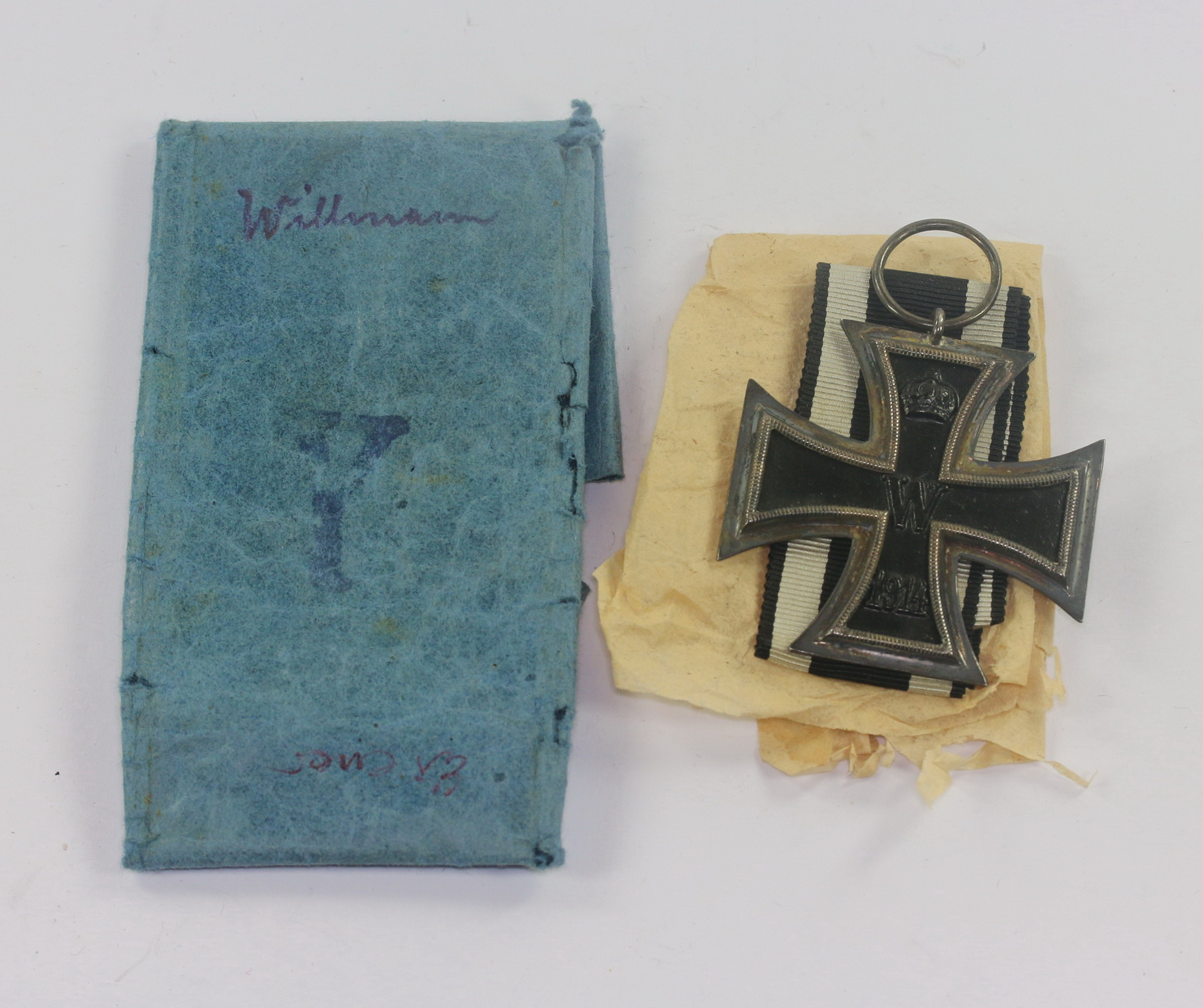 Eisernes Kreuz 2. Klasse 1914, in Verpackung Hersteller "Y" – Bild 1