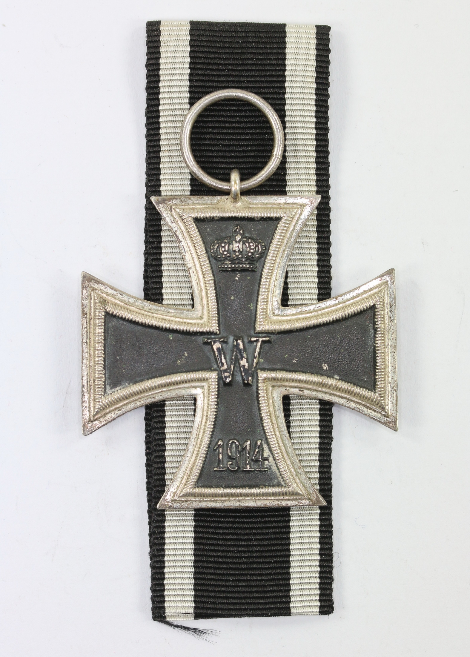 Eisernes Kreuz 2. Klasse 1914, Otto Schickle, einteilig, nicht magnetisch – Bild 1