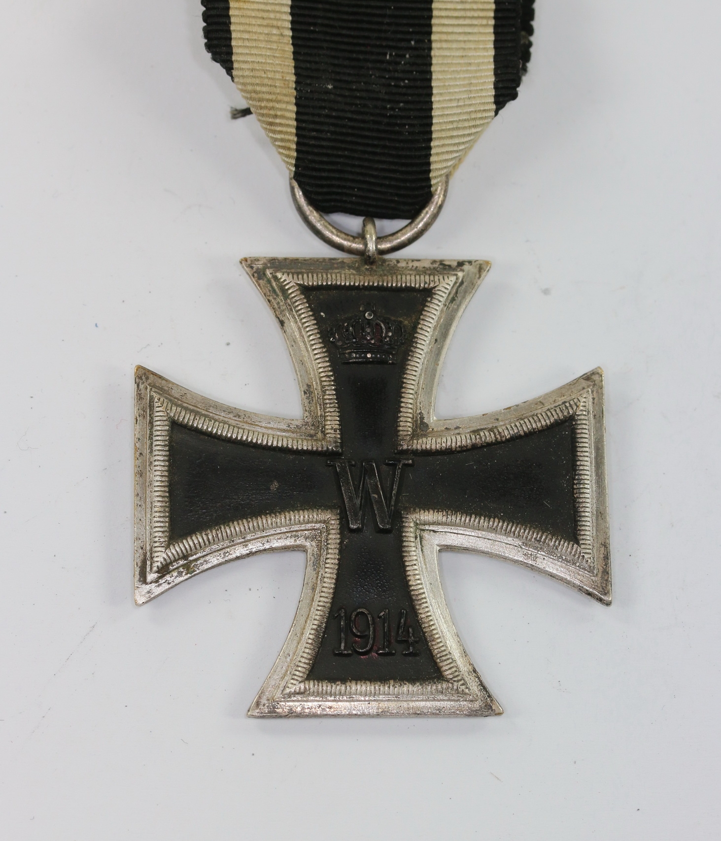 Eisernes Kreuz 2. Klasse 1914, Otto Schickle, einteilig, nicht magnetisch – Bild 1